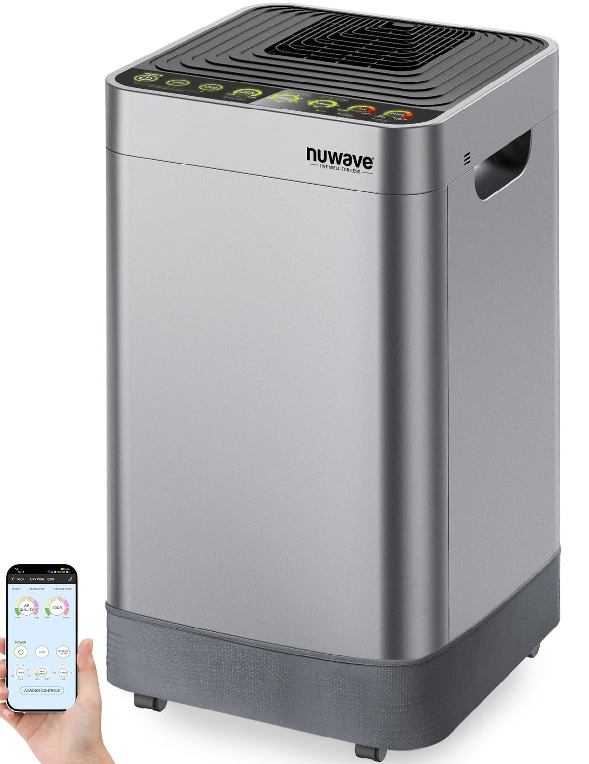 OxyPure Smart Air Purifier with Extra EZ Covers for Pet
