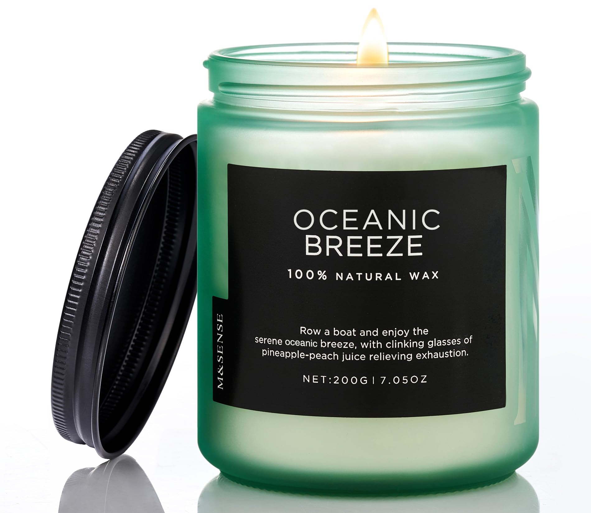 Oceanic Breeze Home Scented Candles (6 Ounce)