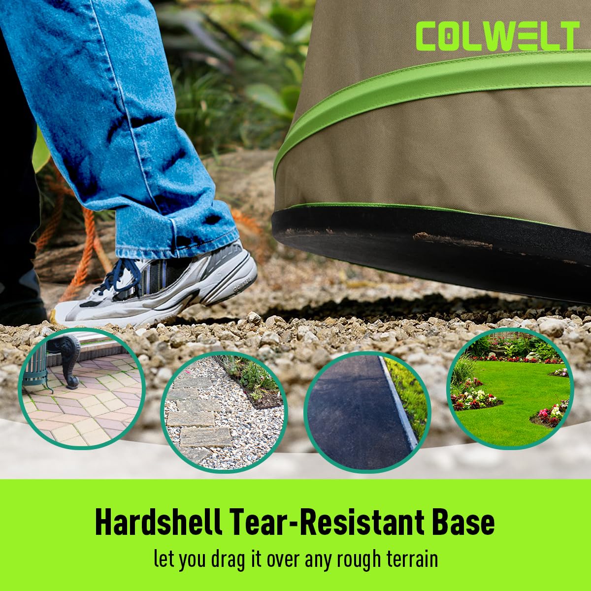 Collapsible Garden Bag 47Gallon