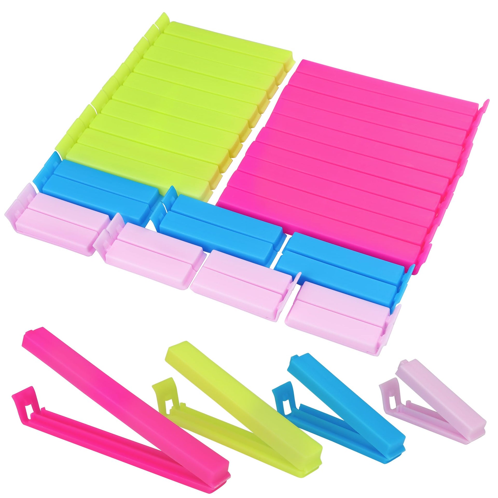 34 Pack Plastic Chip Clips (34 Count)