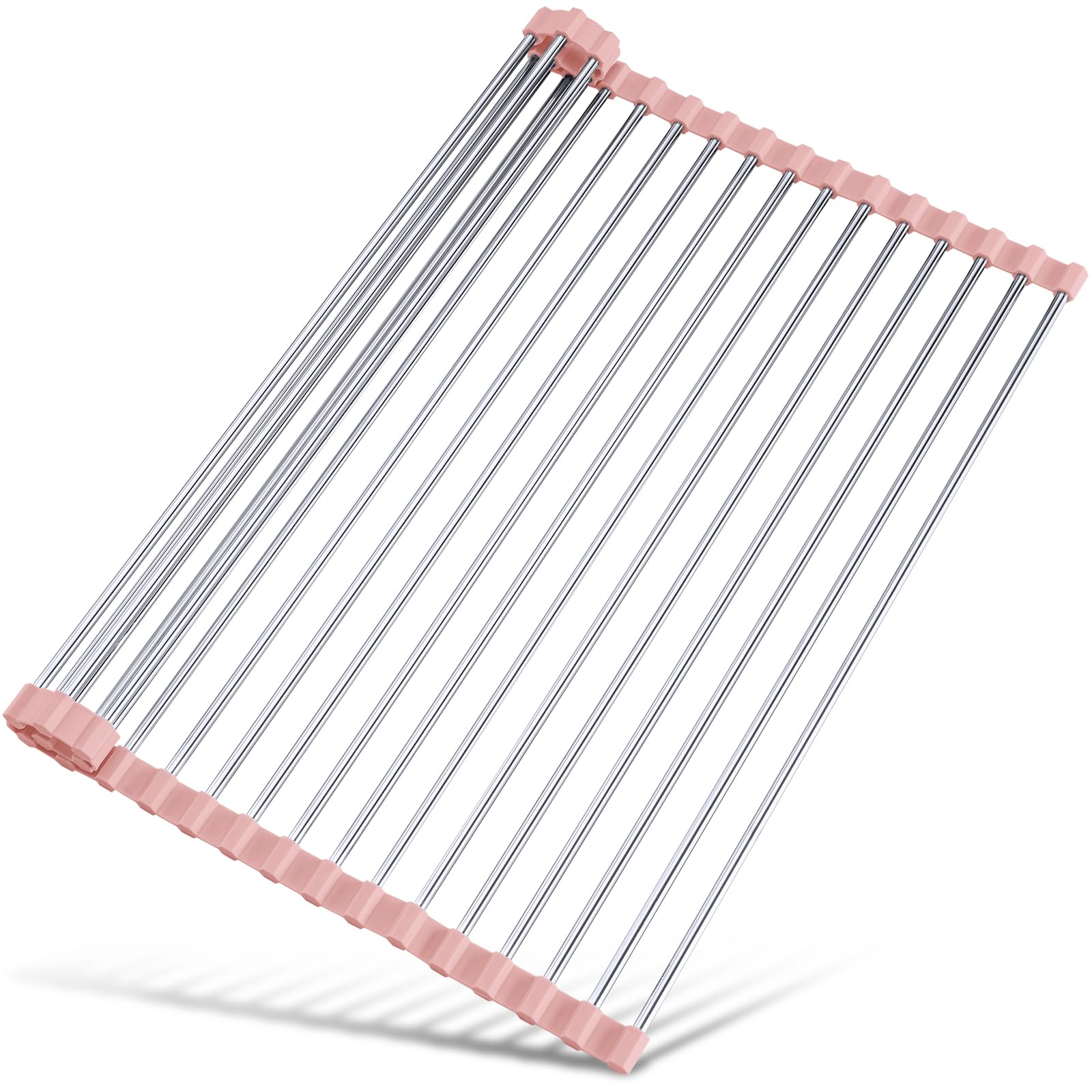 Roll Up Dish Drying Rack Over Sink