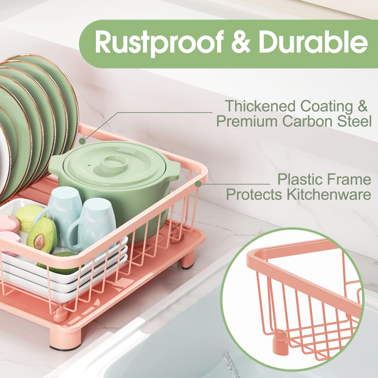 Dish Drying Rack for Kitchen Counter