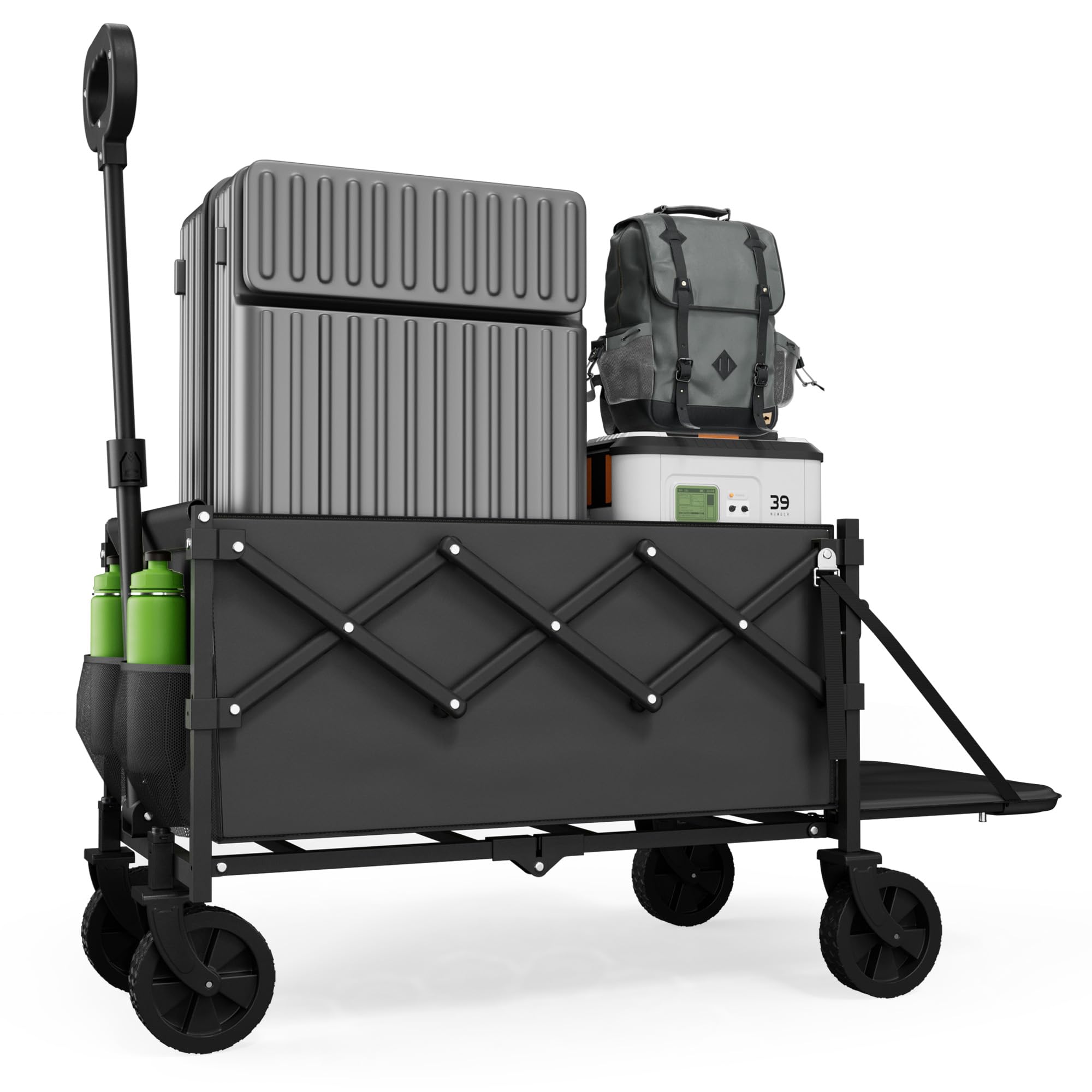 Small Collapsible Wagon with Tailgate