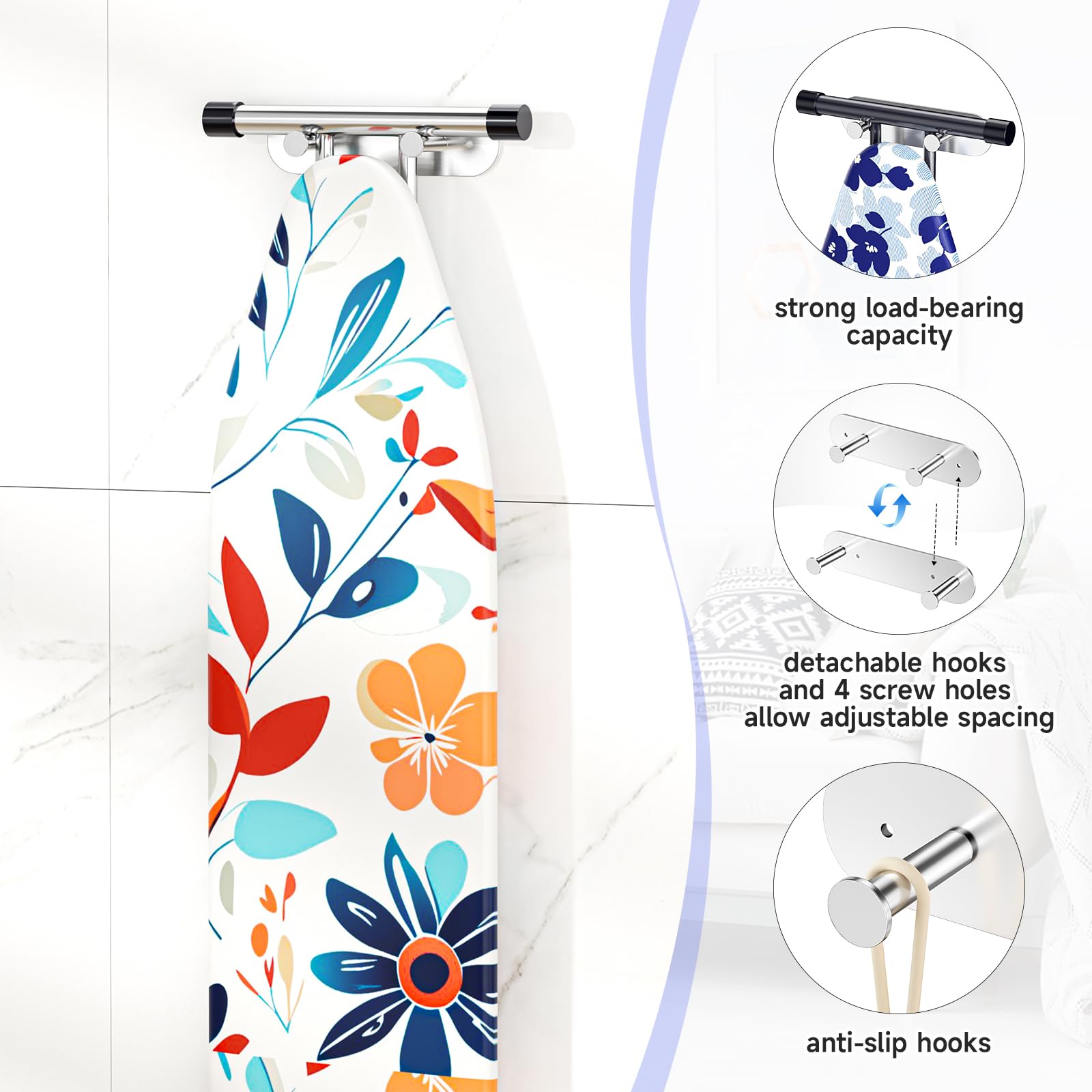 Ironing Board Hanger Wall Mount