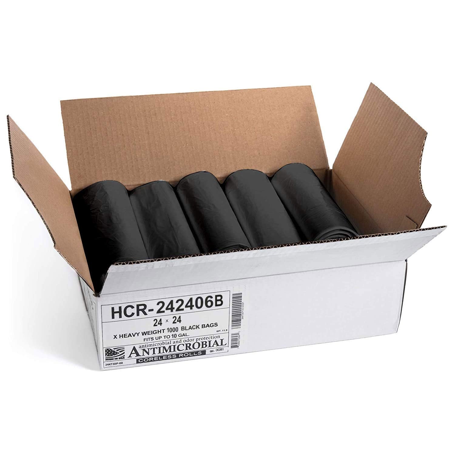 10 Gal Black Trash Bags (1000 Count)