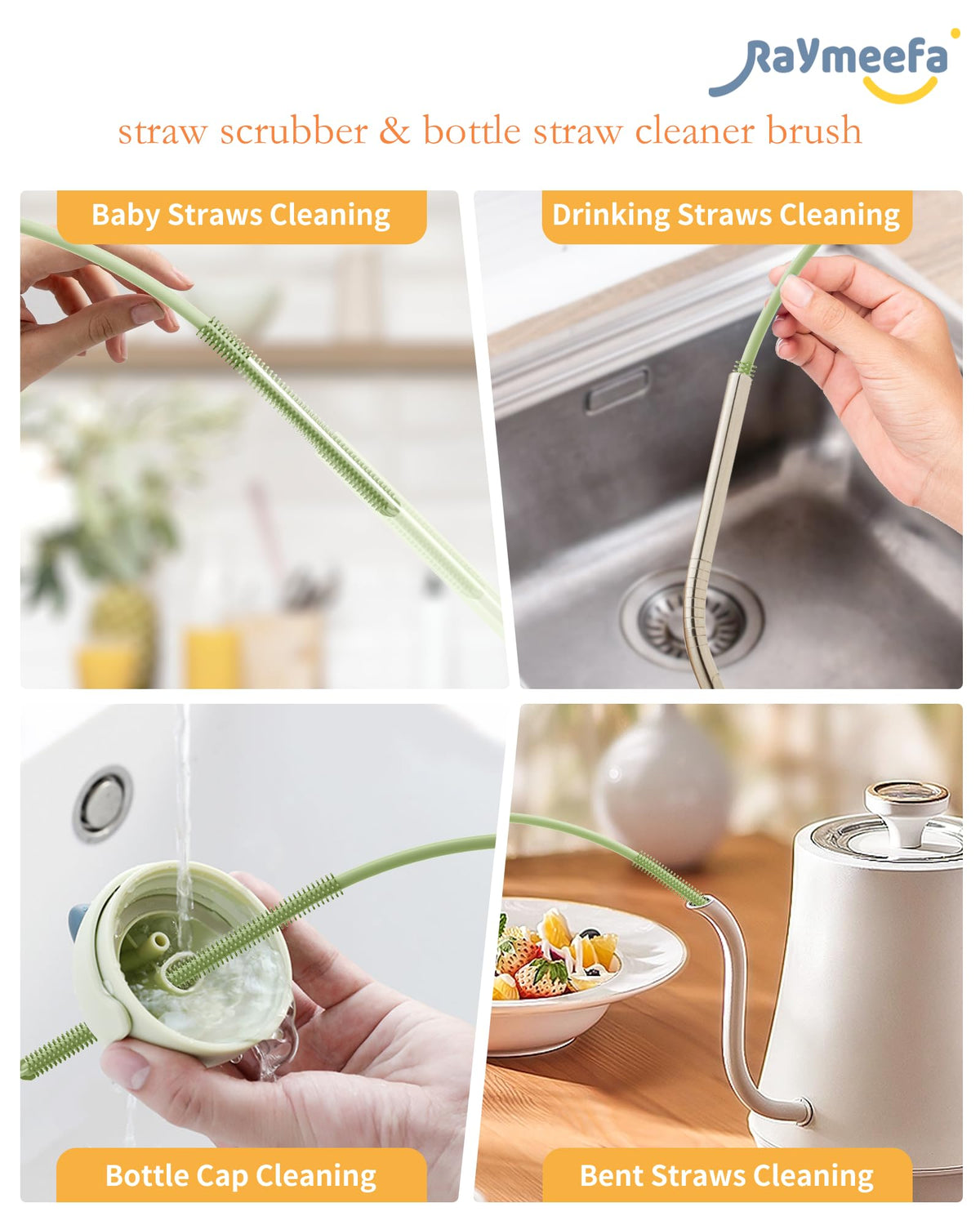 Straw Cleaner Brush Set (2 Count)