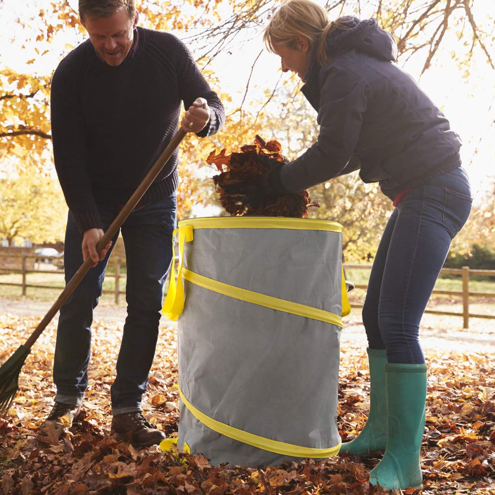 3 Pack 30 Gallon Collapsible Trash Can (3 Count)