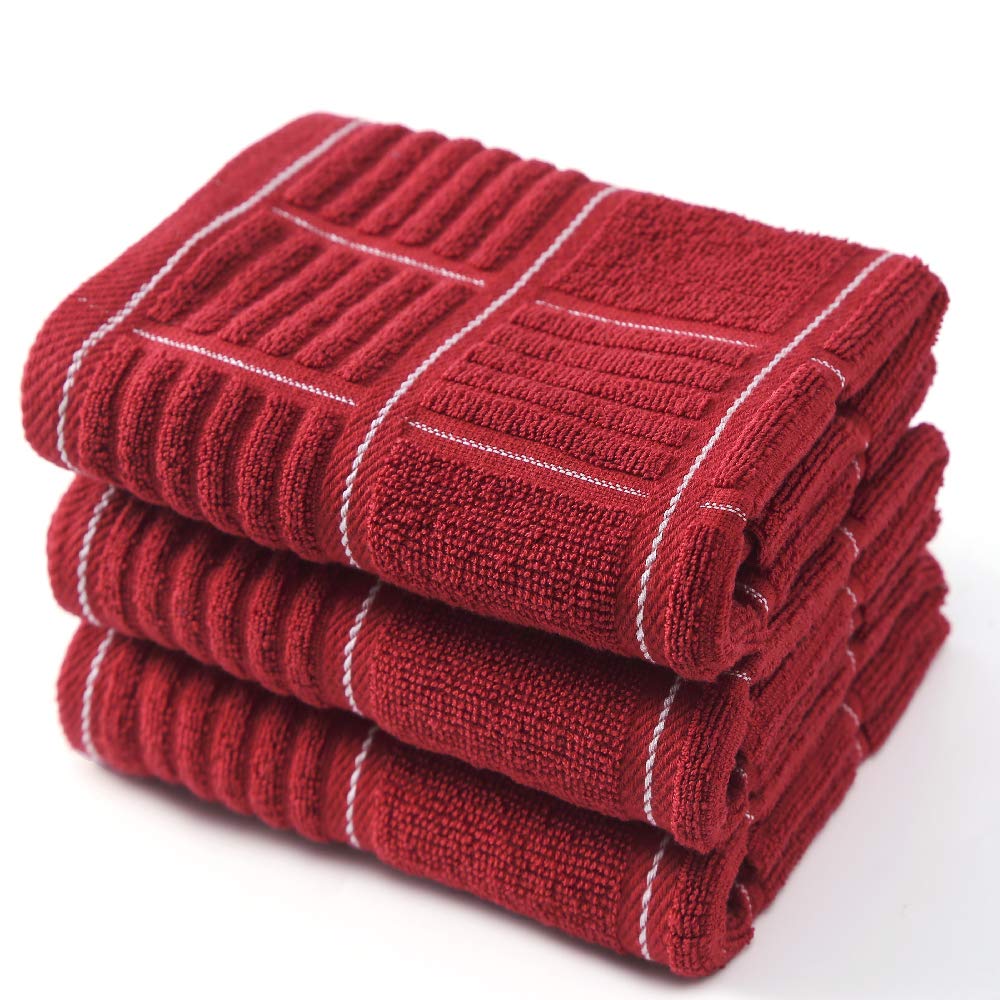 100% Cotton Kitchen Towels (3 Count)