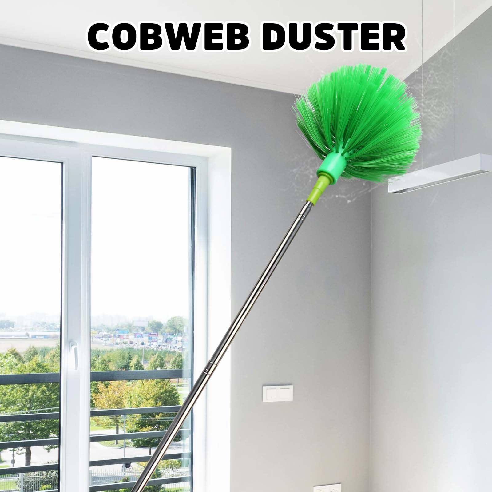 Cobweb Duster with Extension Pole (4 Count)