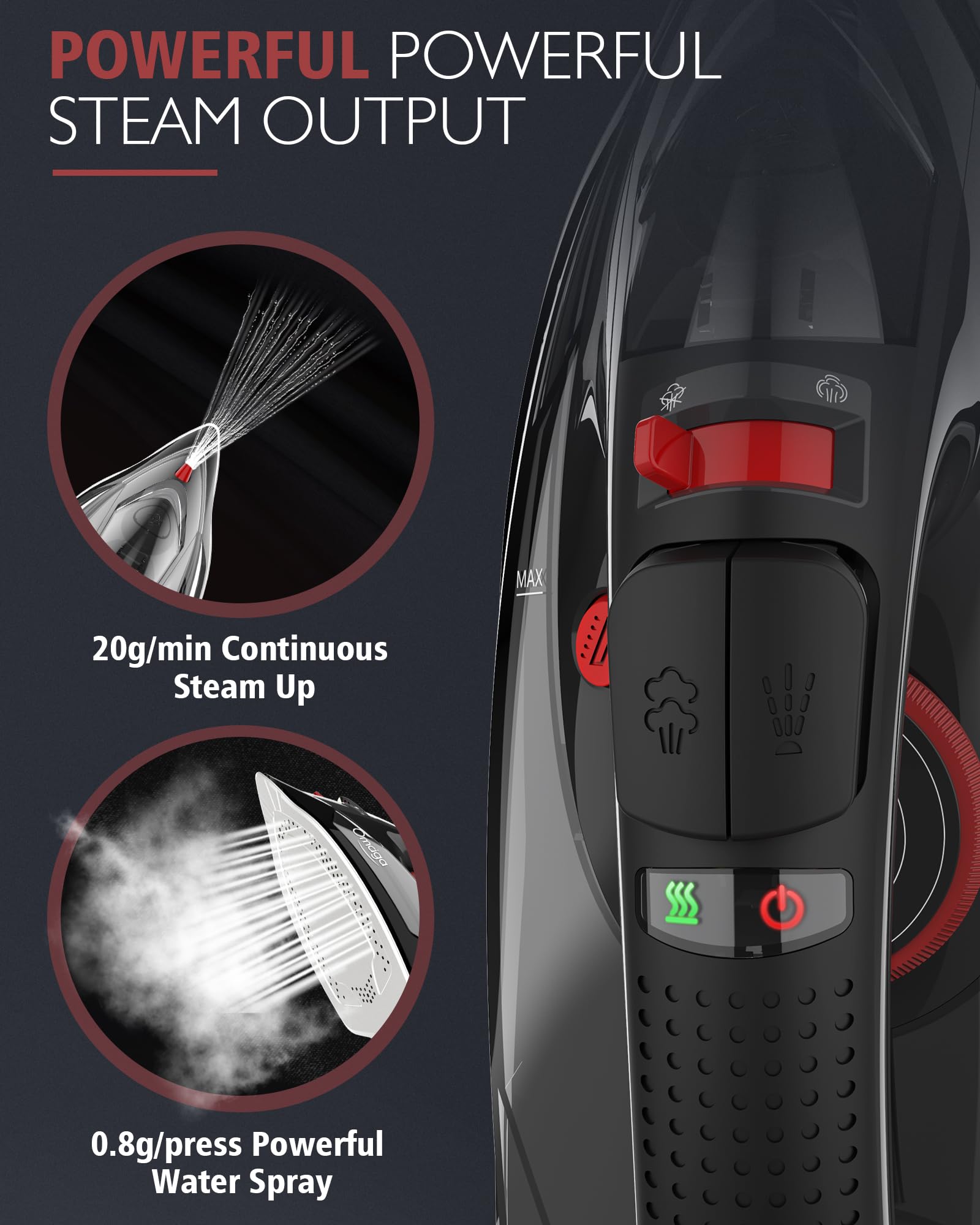Cordless Iron for Clothes