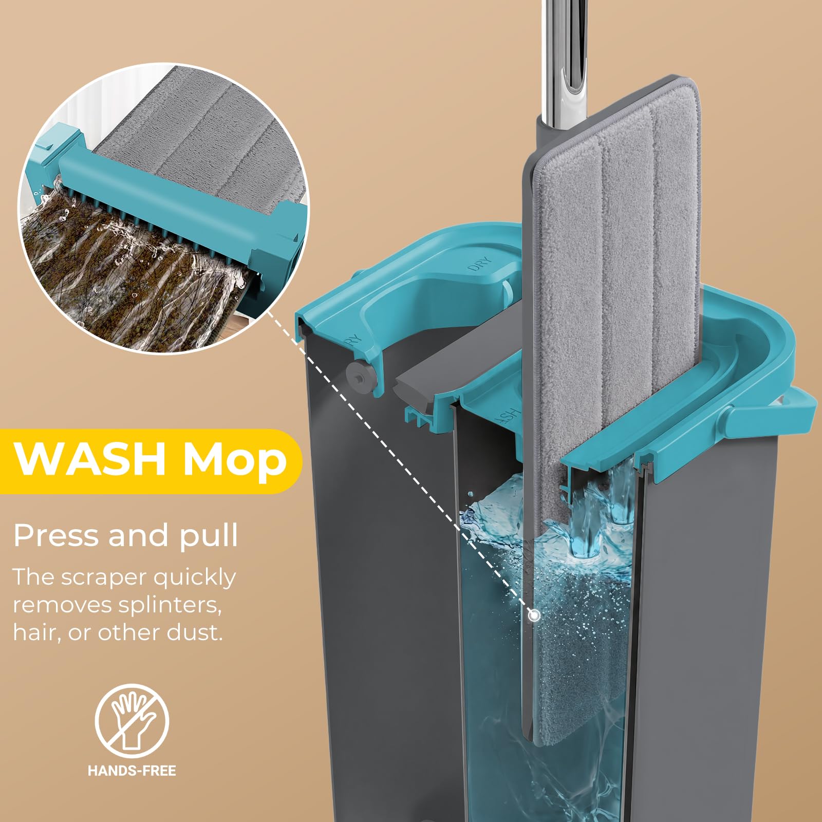 Flat Mop Bucket System