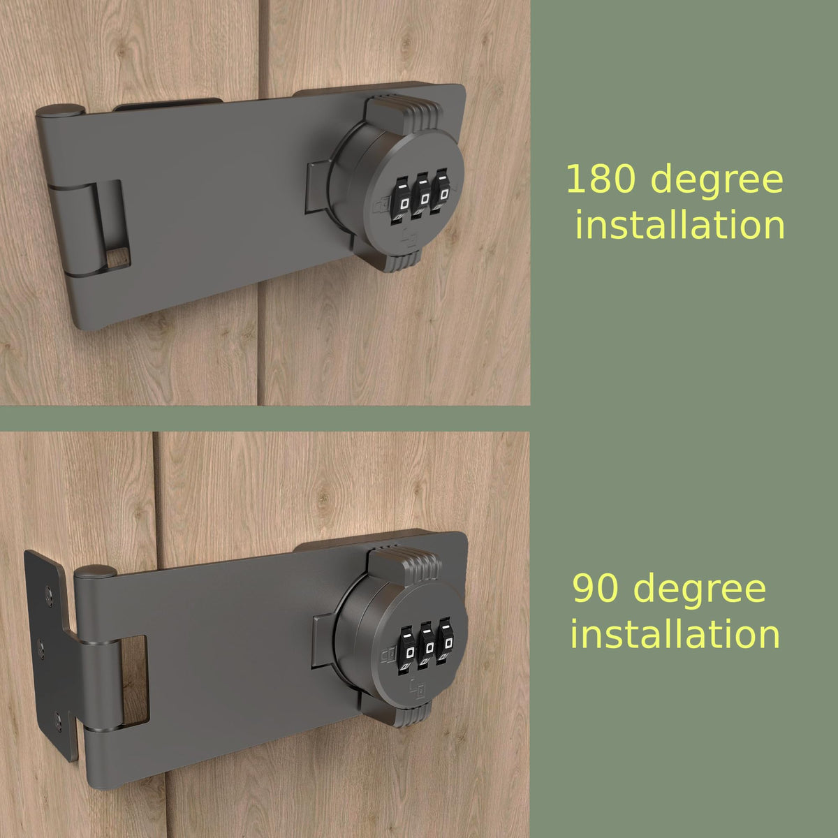 Keyless Combination Lock