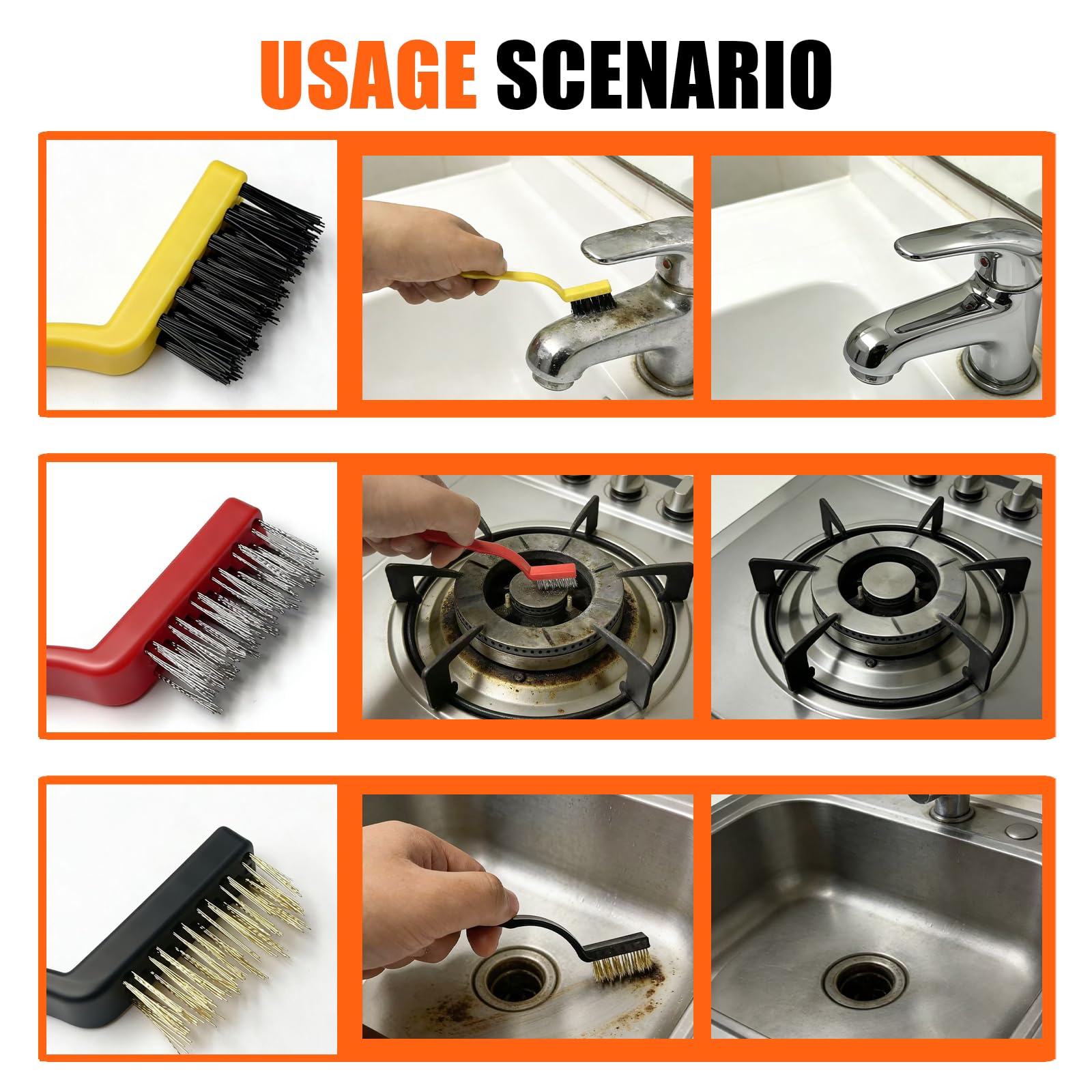 7 Pack Razor Blade Scraper Tool