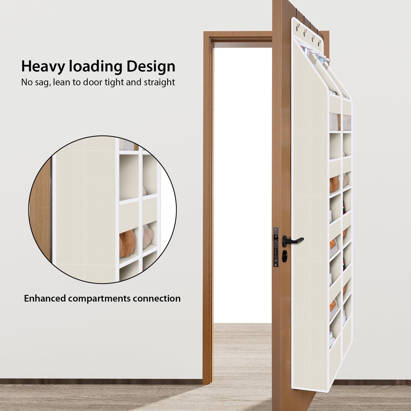 Upgraded Over the Door Organizer for Baby Nursery