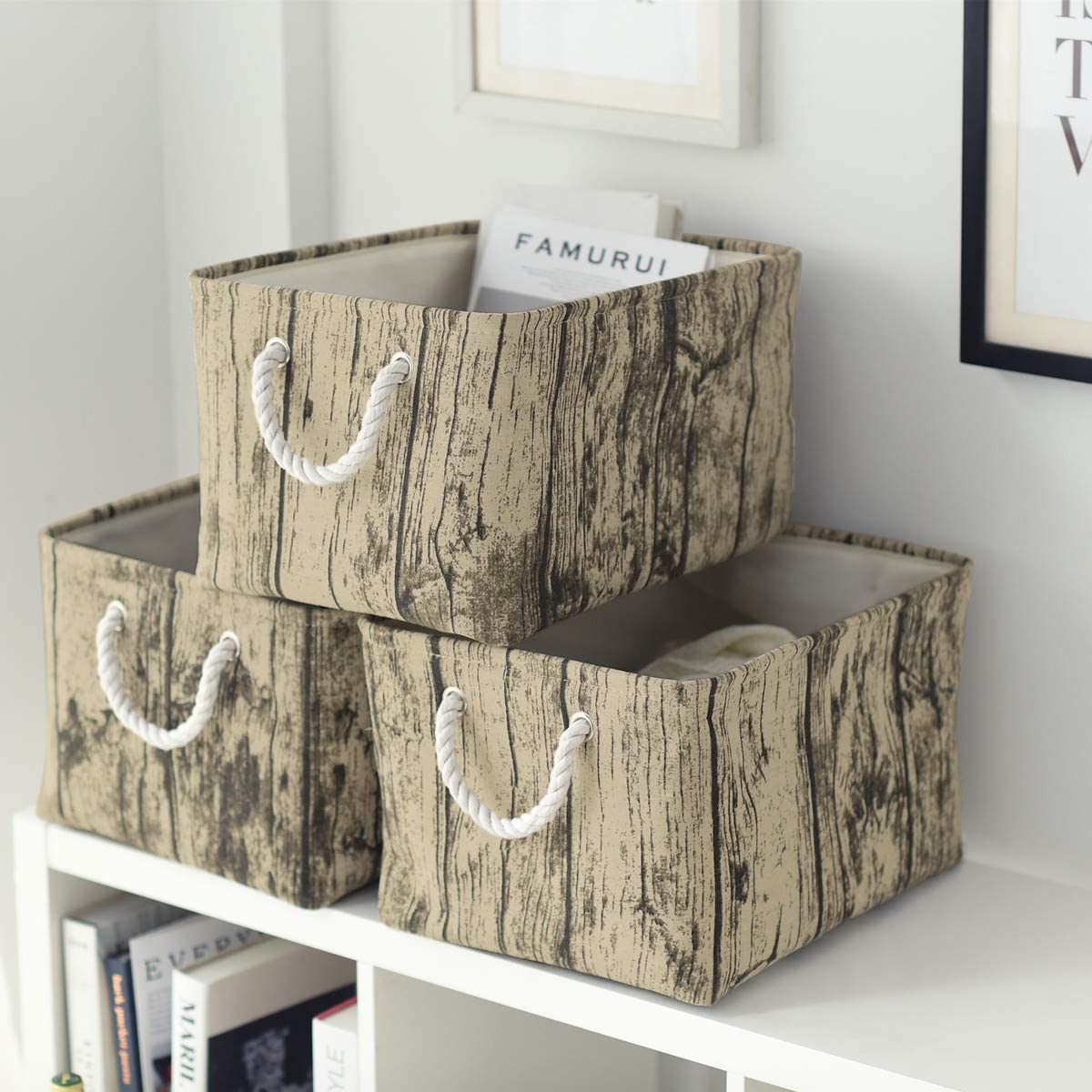 Fabric Storage Basket (3 Count)