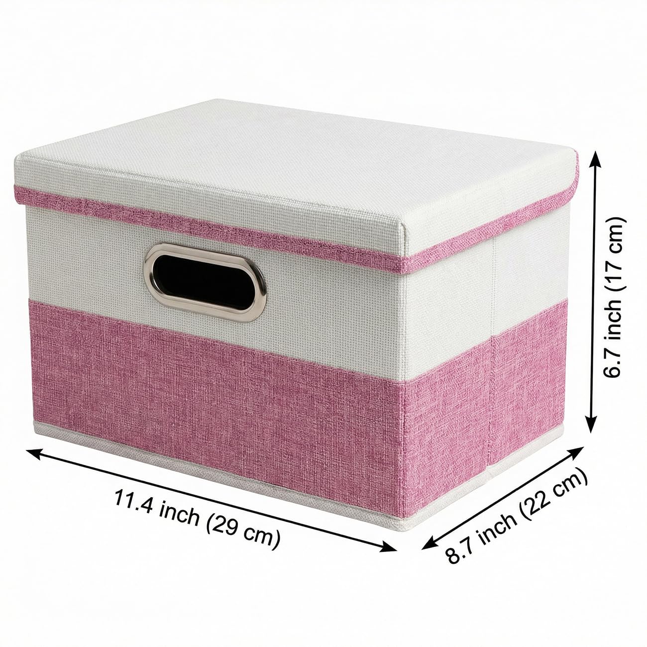 Storage Bins with Lids [3 (3 Count)