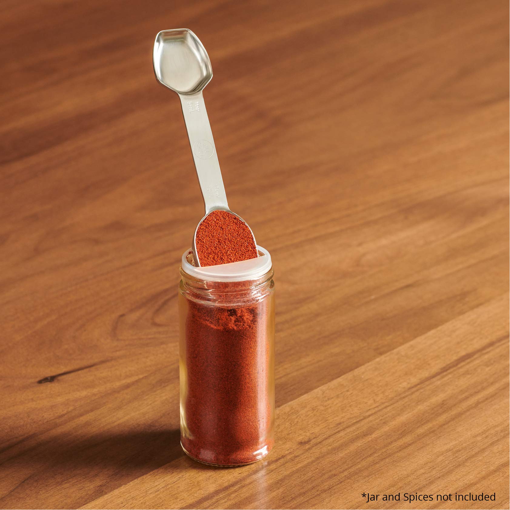 Stainless Steel Double Sided Measuring Spoon Set