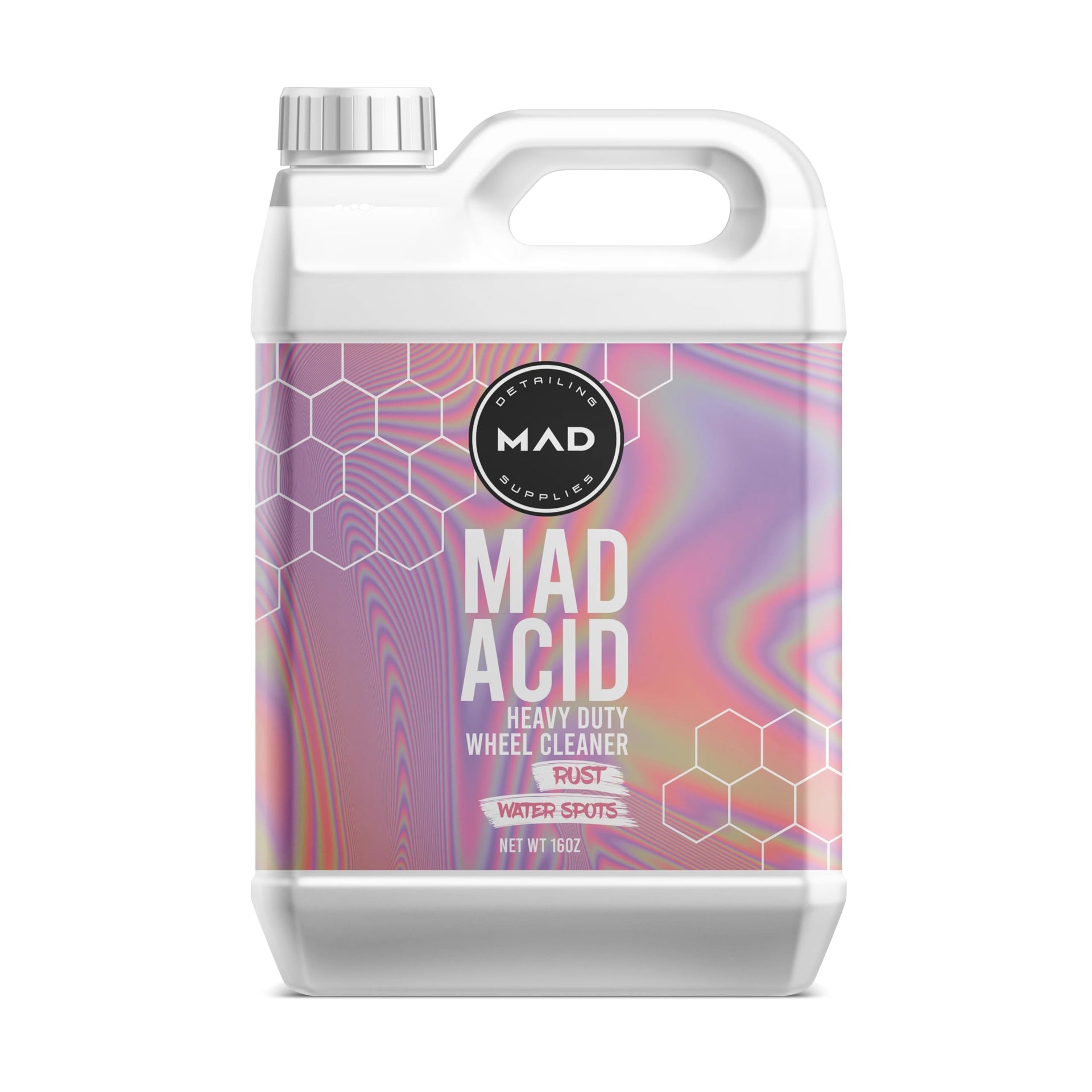 MAD Acid Heavy Duty Wheel Cleaner & Rim Cleaner (128 Fl Oz)