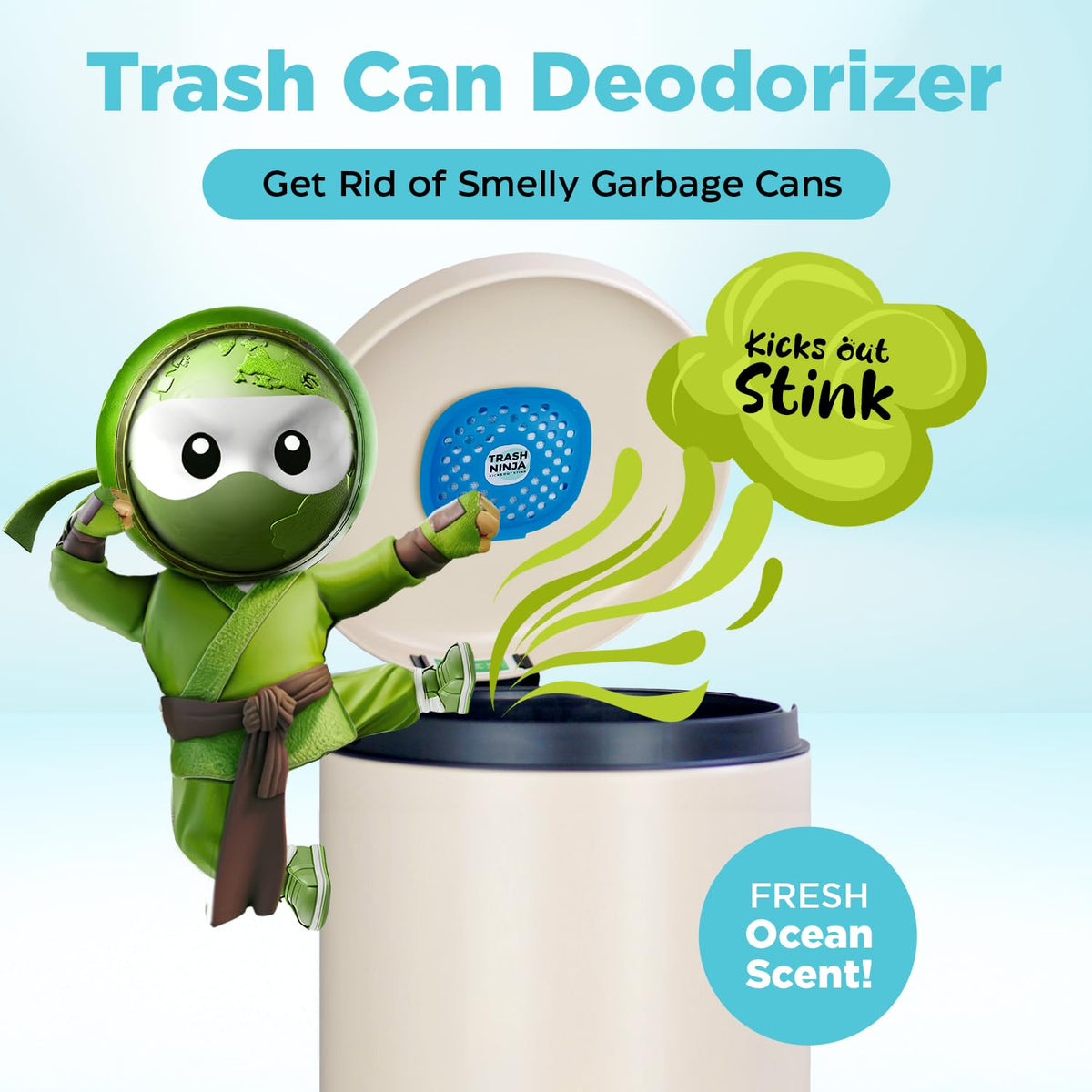 Trash Ninja Trash Can Deodorizer