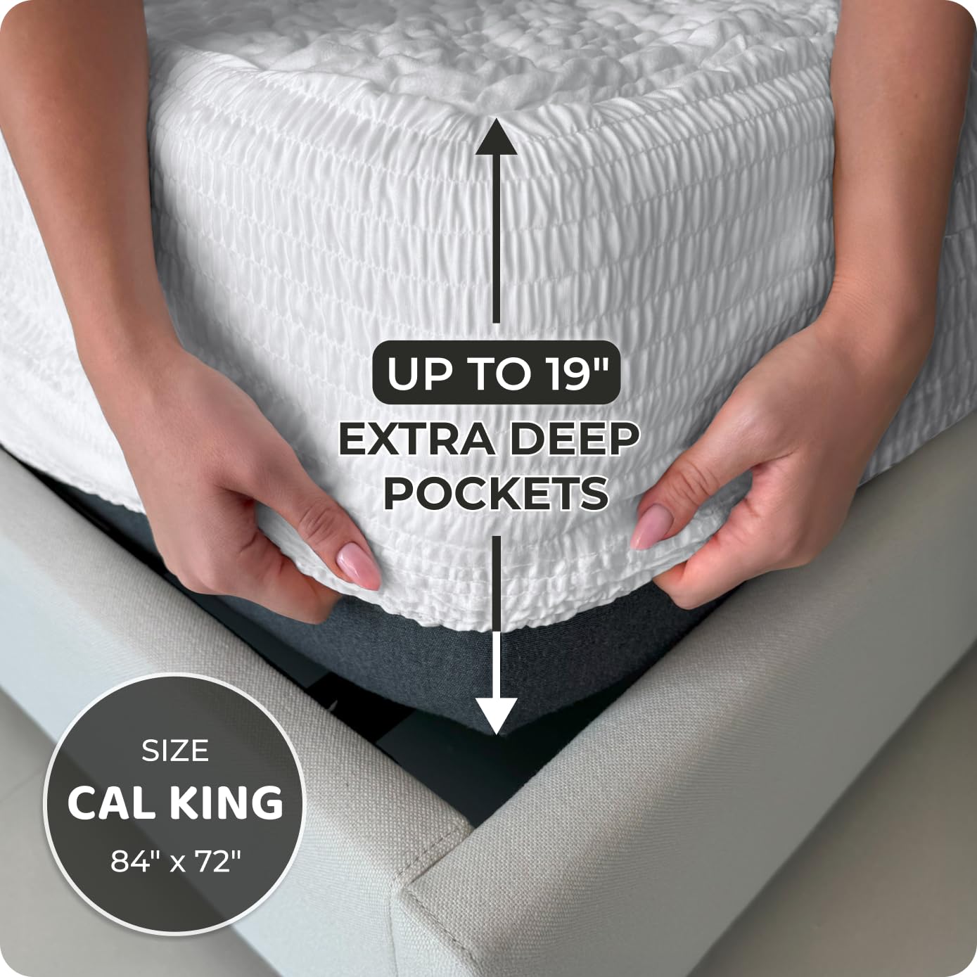 PAULATO BY GA.I.CO California King Waterproof Mattress Protector