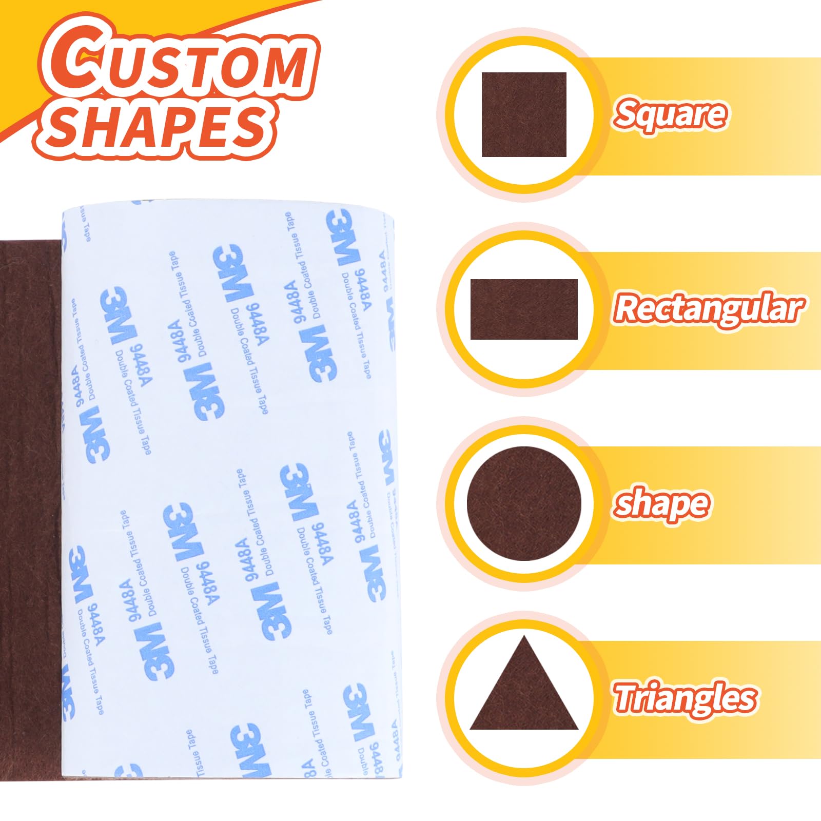 Felt Furniture Pads (2 Count)