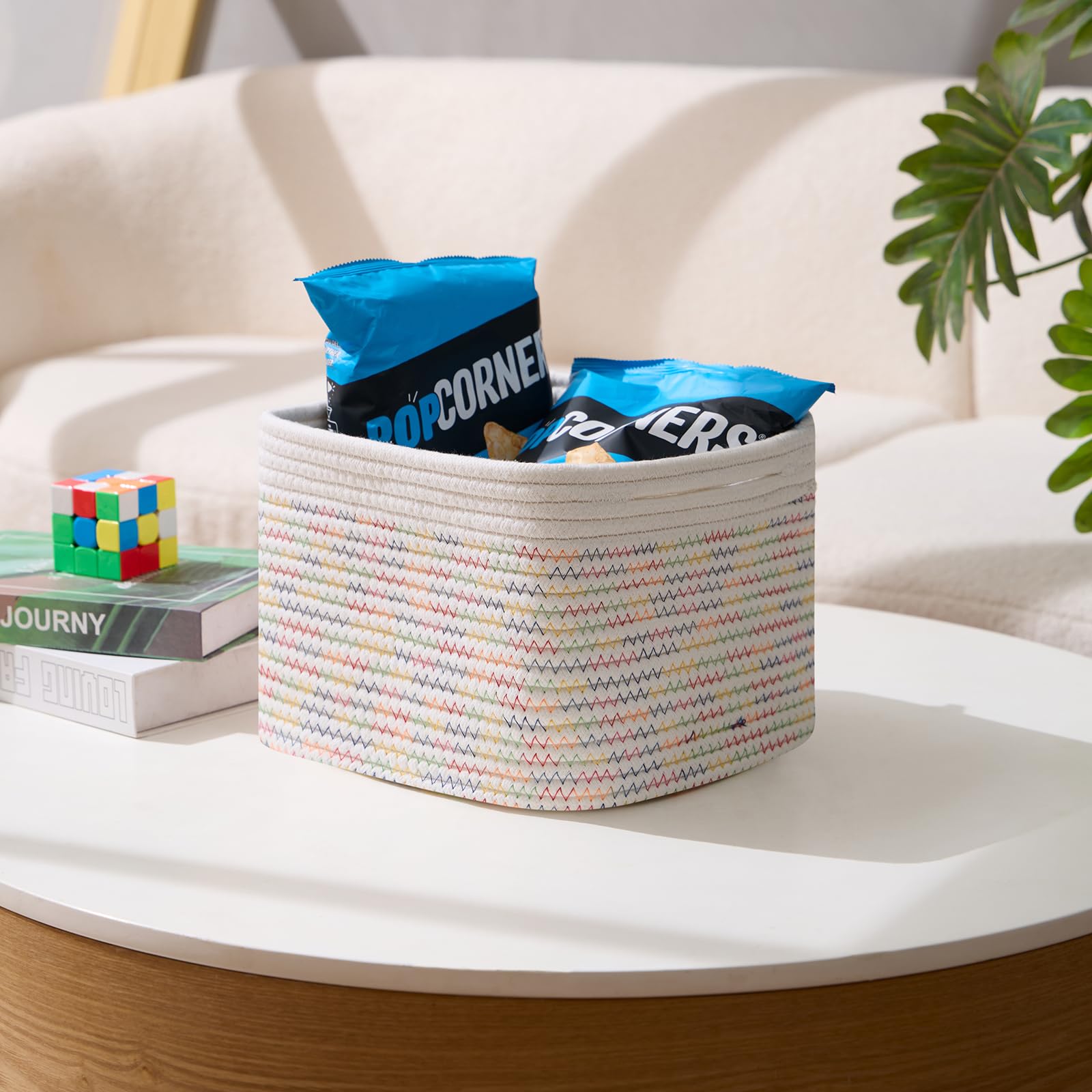 Small Organizing Baskets for Cubes Shelf (3 Count)
