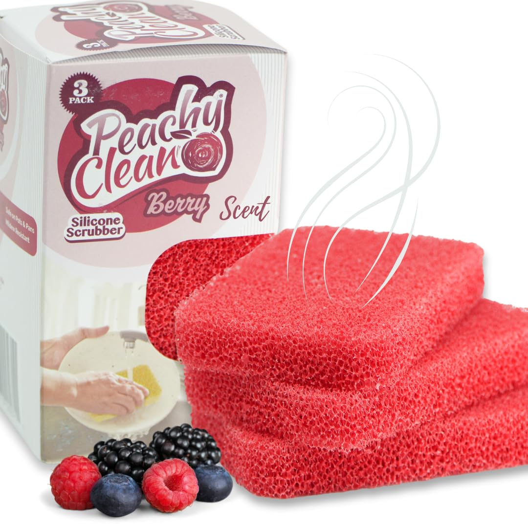 Silicone Dish Sponge Scrubbers