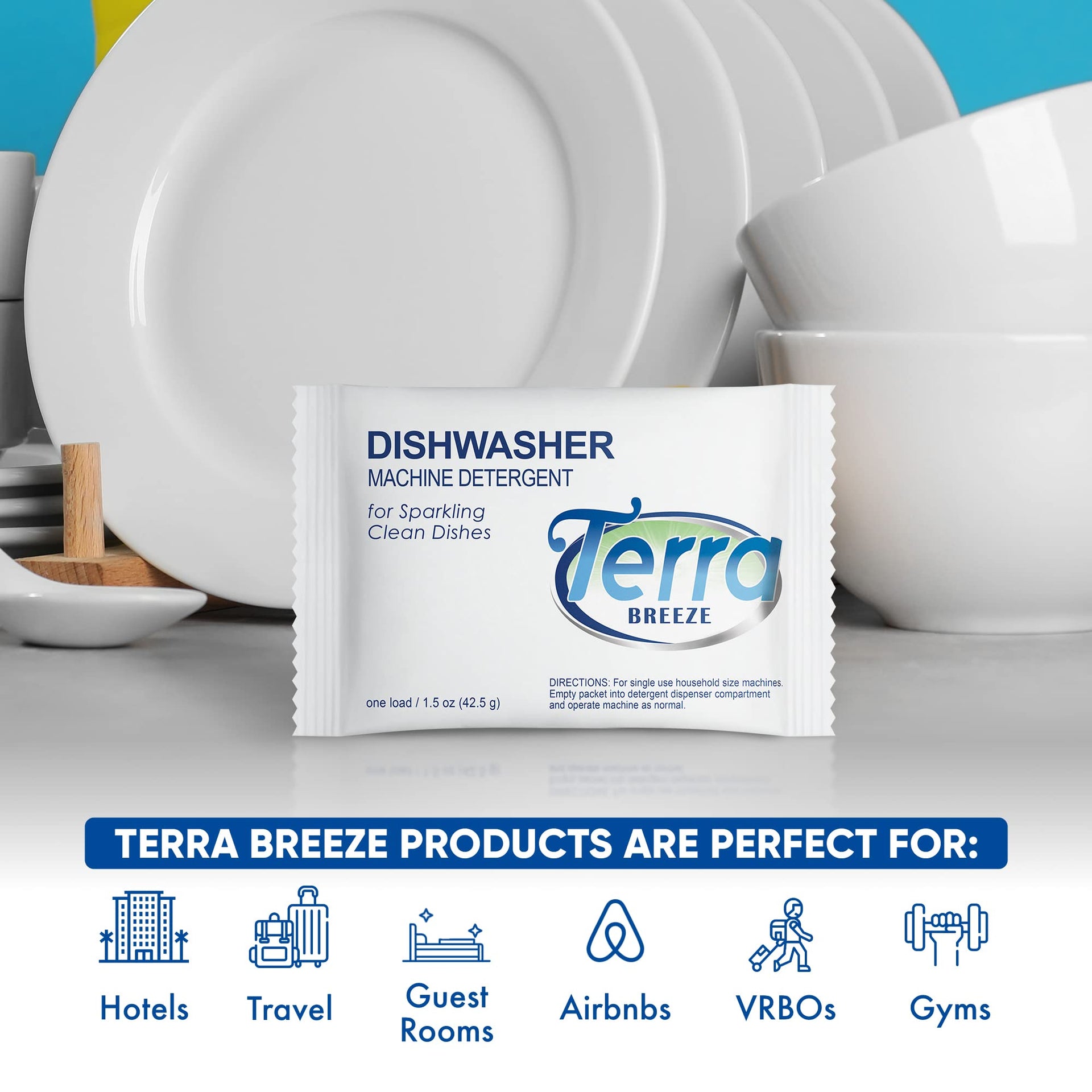 200 Count 1.5 oz Automatic Dishwasher Detergent Packets (300 Ounce)