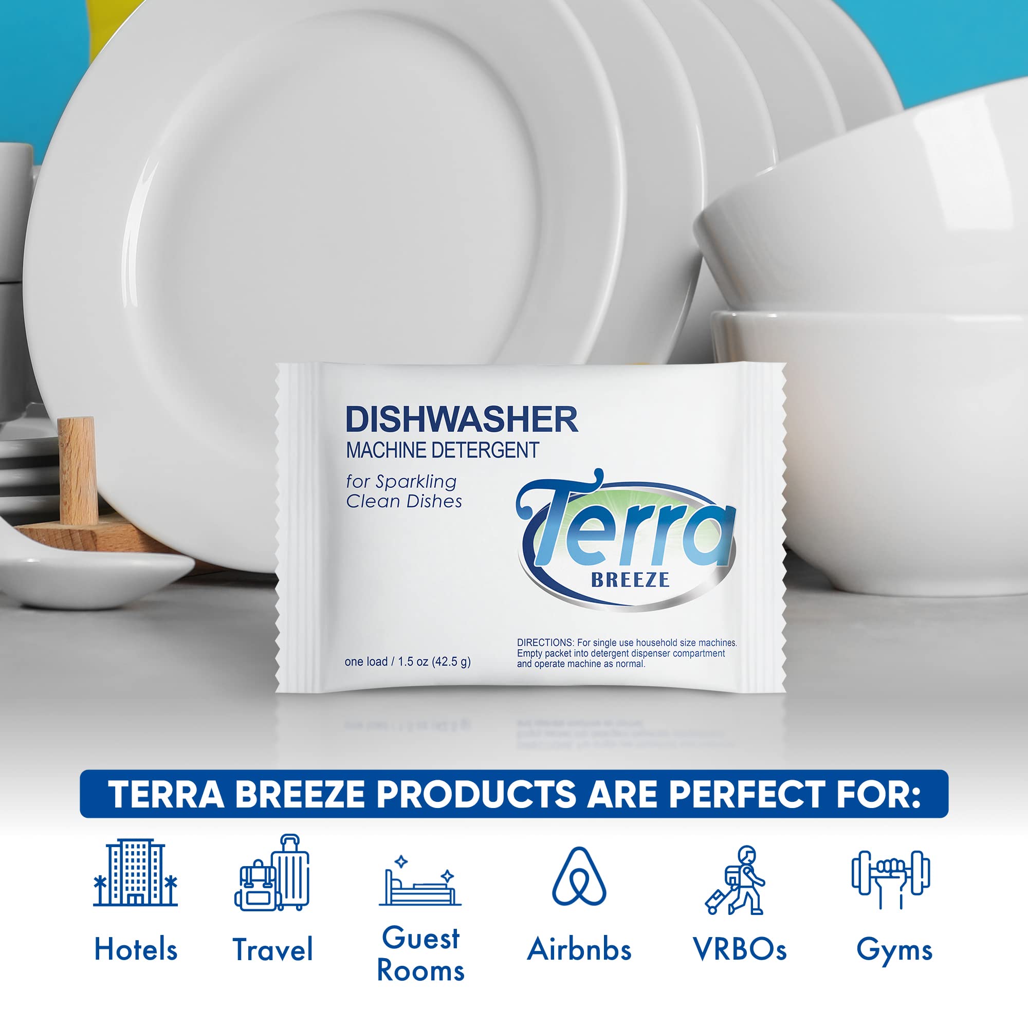 200 Count 1.5 oz Automatic Dishwasher Detergent Packets (300 Ounce)