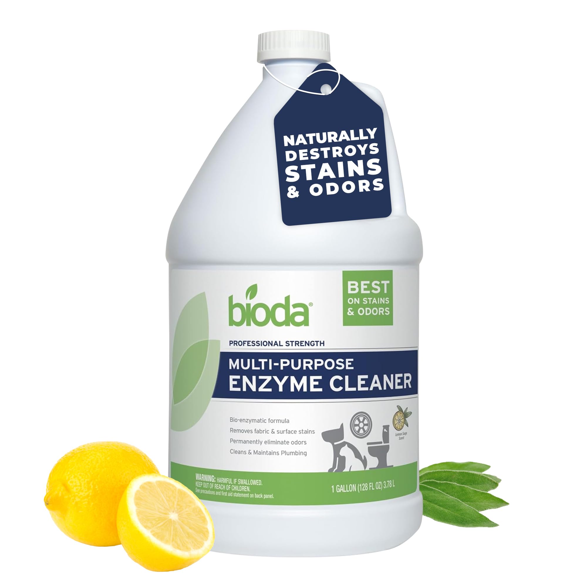 Multi Purpose Probiotic Enzyme Cleaner and Deodorizer (128 Fl Oz)