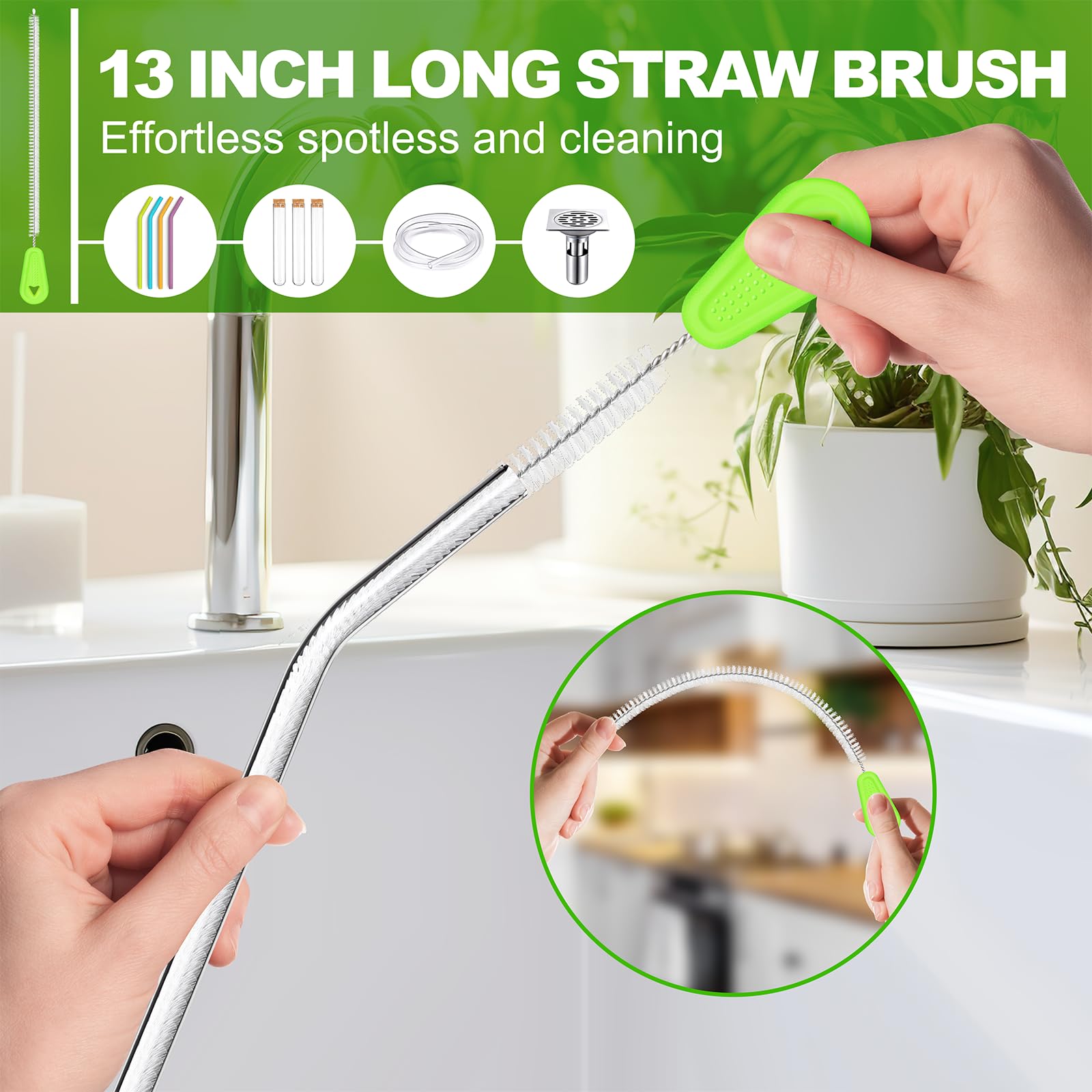 Bottle Brush Cleaner Set of 3 (3 Count)