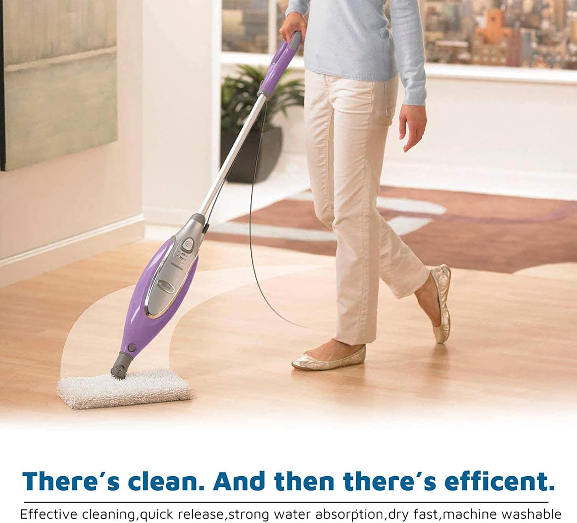 Steam Mop Replacement Pads for Shark Steamer S3501 S3601 12 Pack (4 Count)