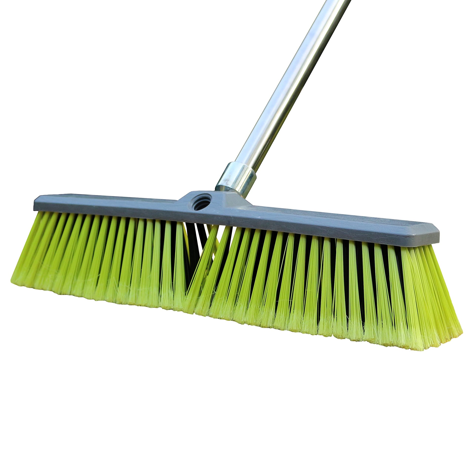 18" Push Broom with 47" Long Handle