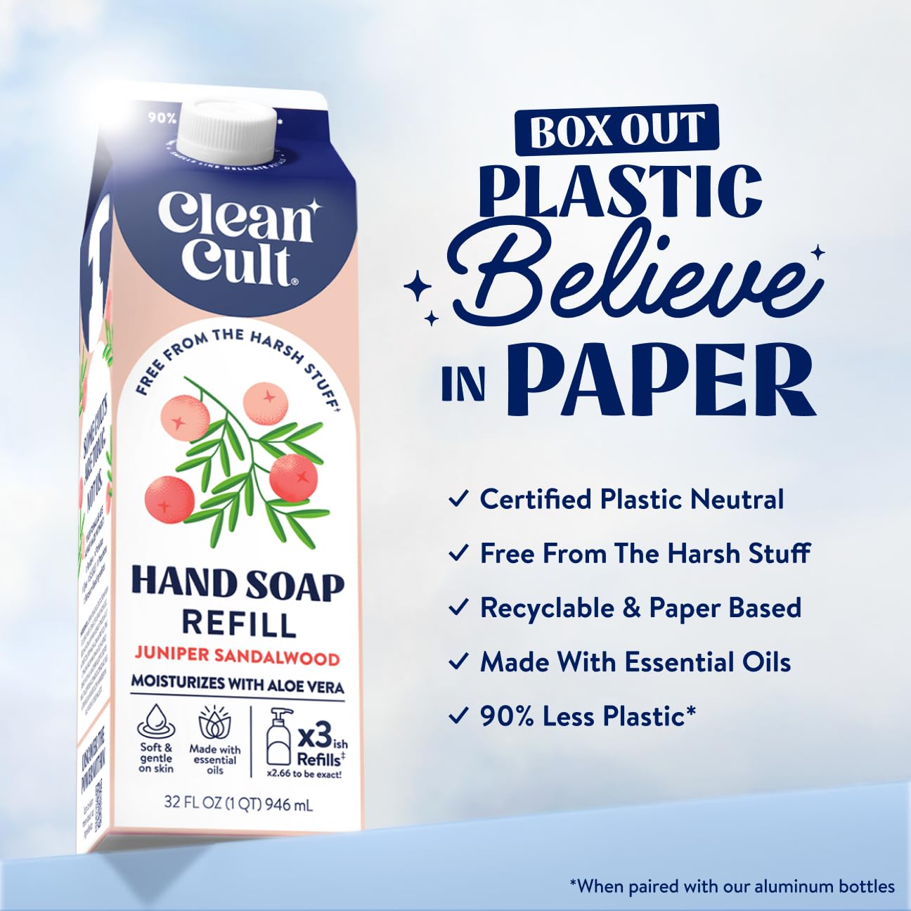 Liquid Hand Soap Refill (64 Fl Oz)
