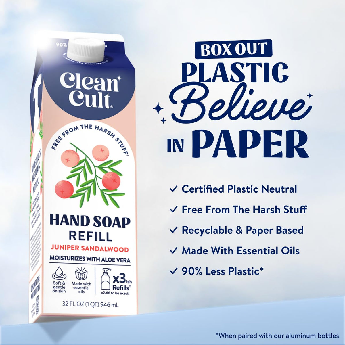 Liquid Hand Soap Refill (96 Fl Oz)