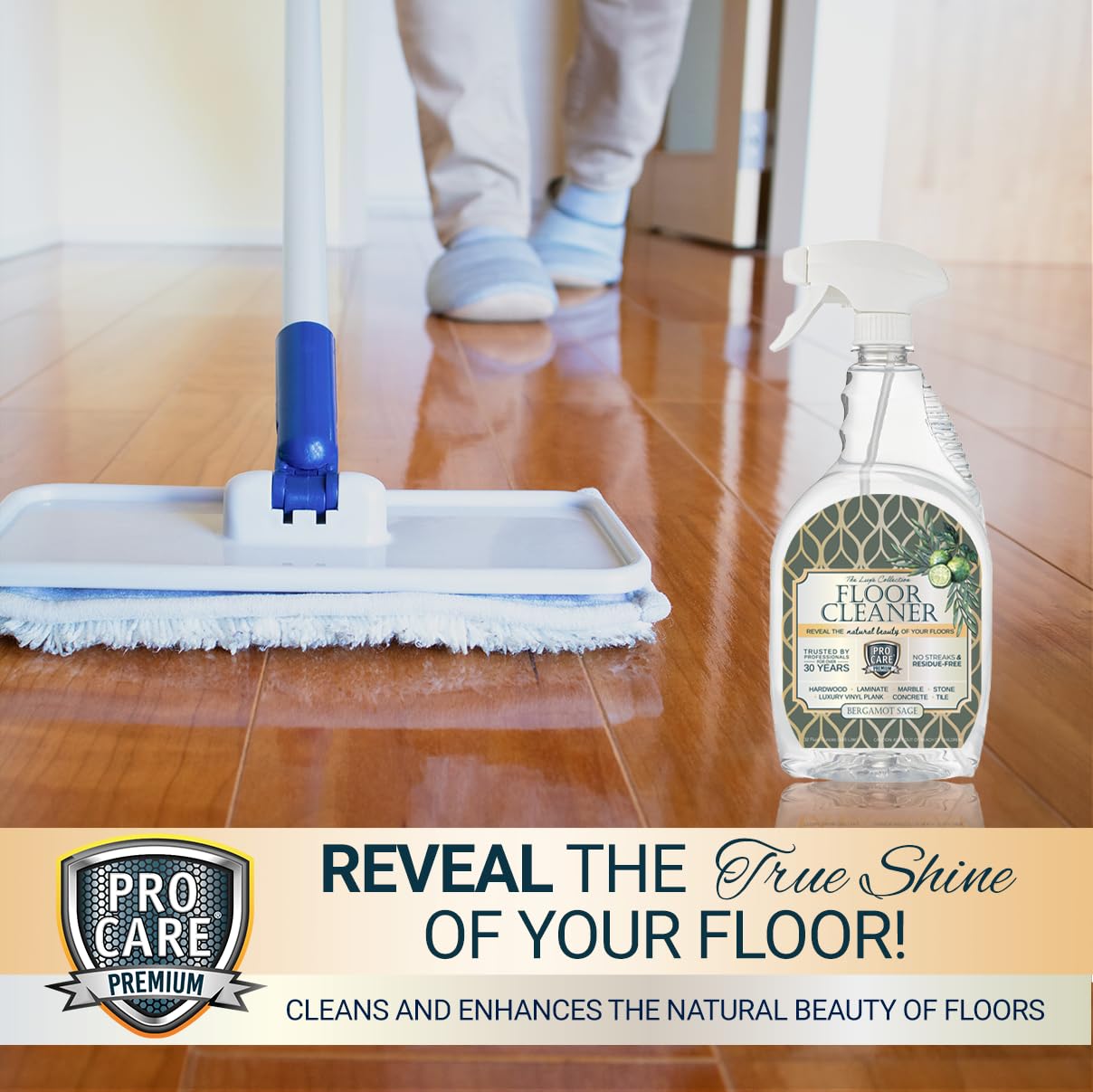 Bergamot Sage Floor Cleaner (32 Fl Oz)