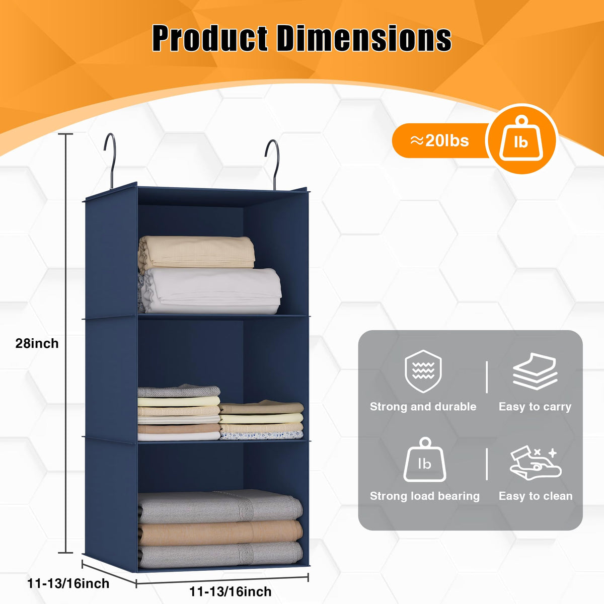 Hanging Closet Organizer 3