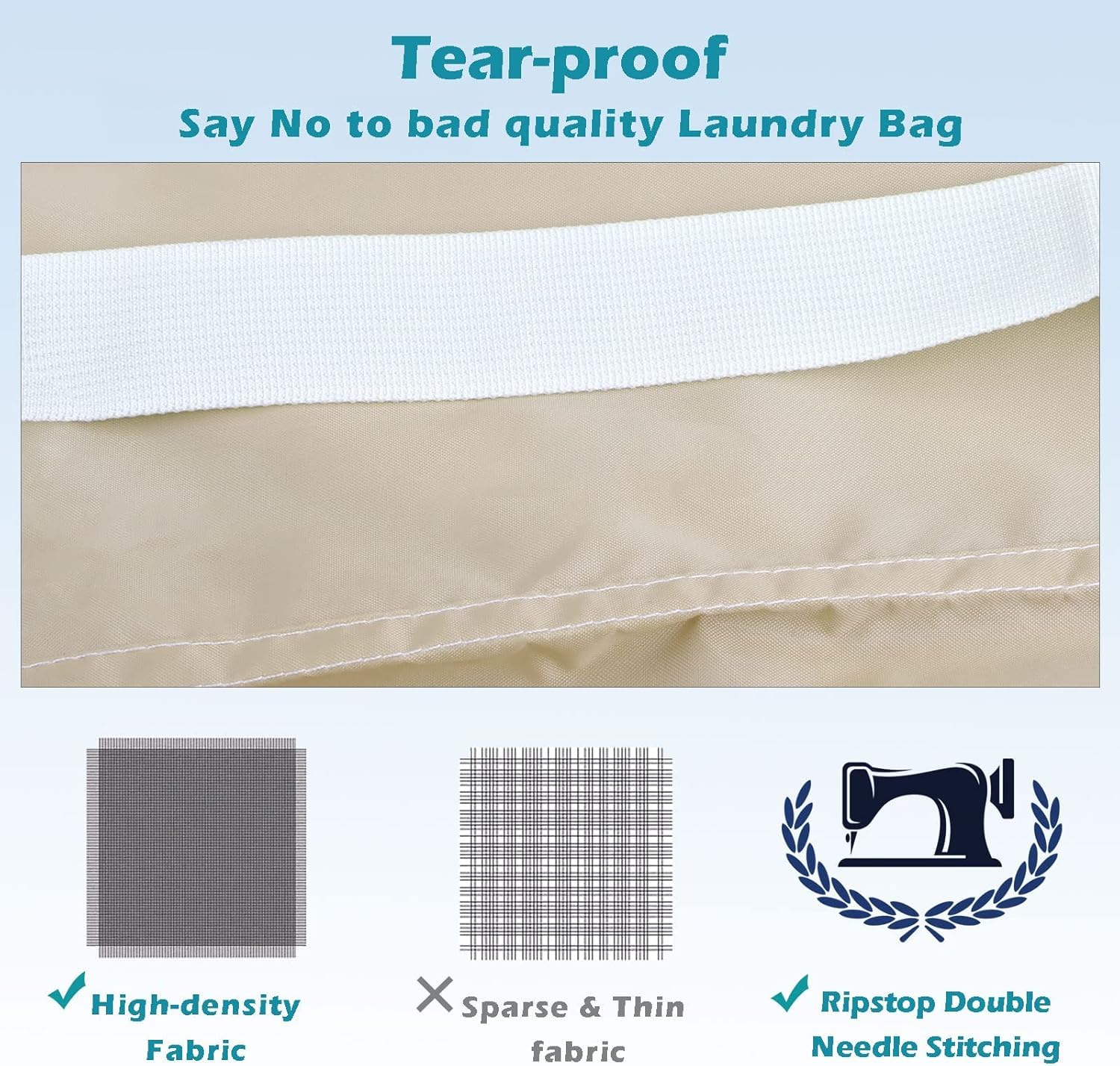 Heavy Duty Laundry Bag (2 Count)