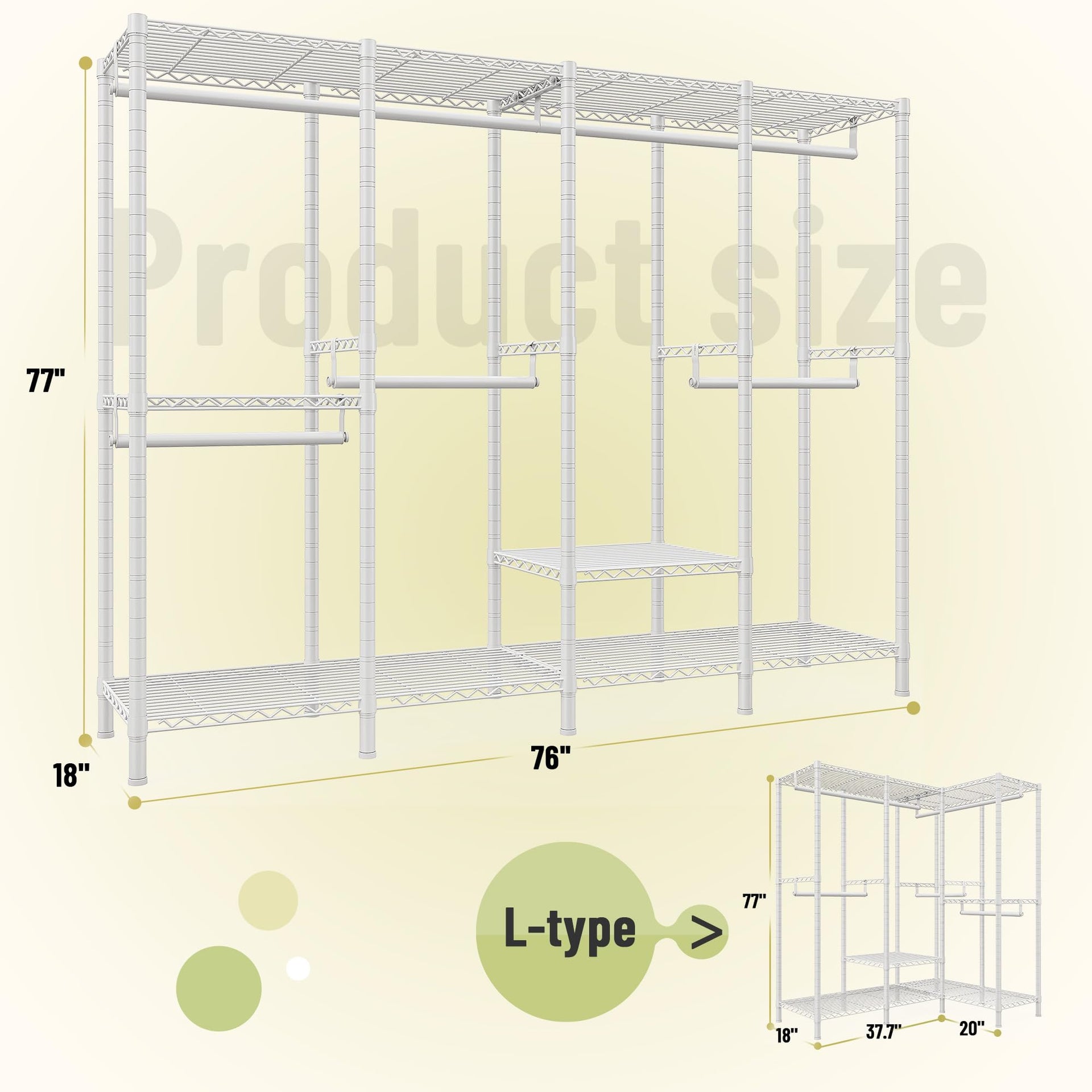Heavy Duty Clothes Rack