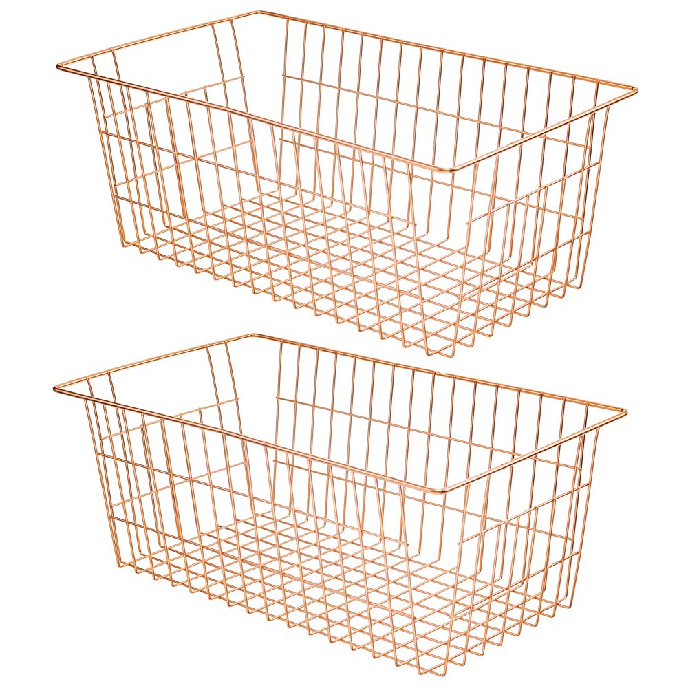 Wire Storage Basket (2 Count)