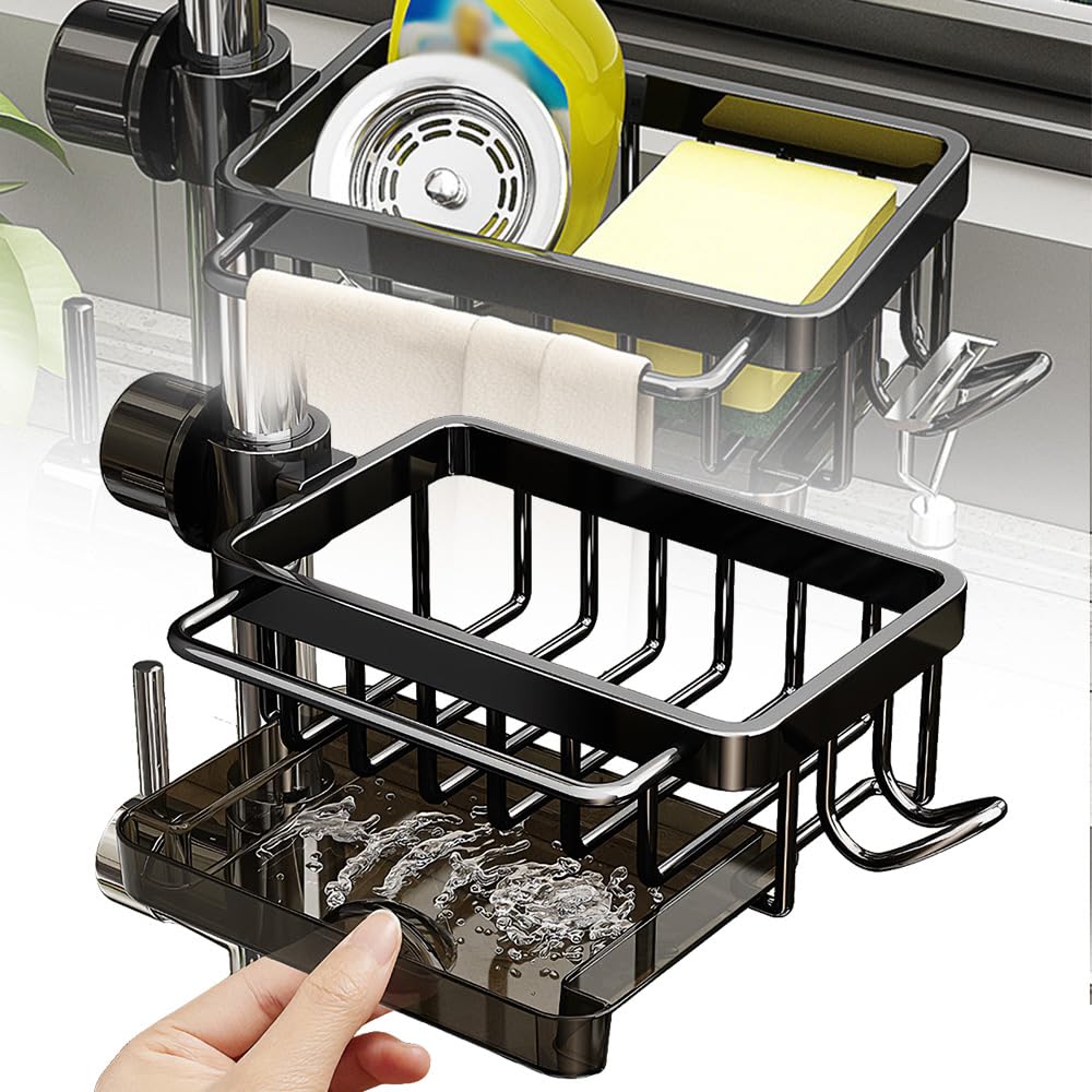 Sink Organizer Rack for Kitchen and Bathroom