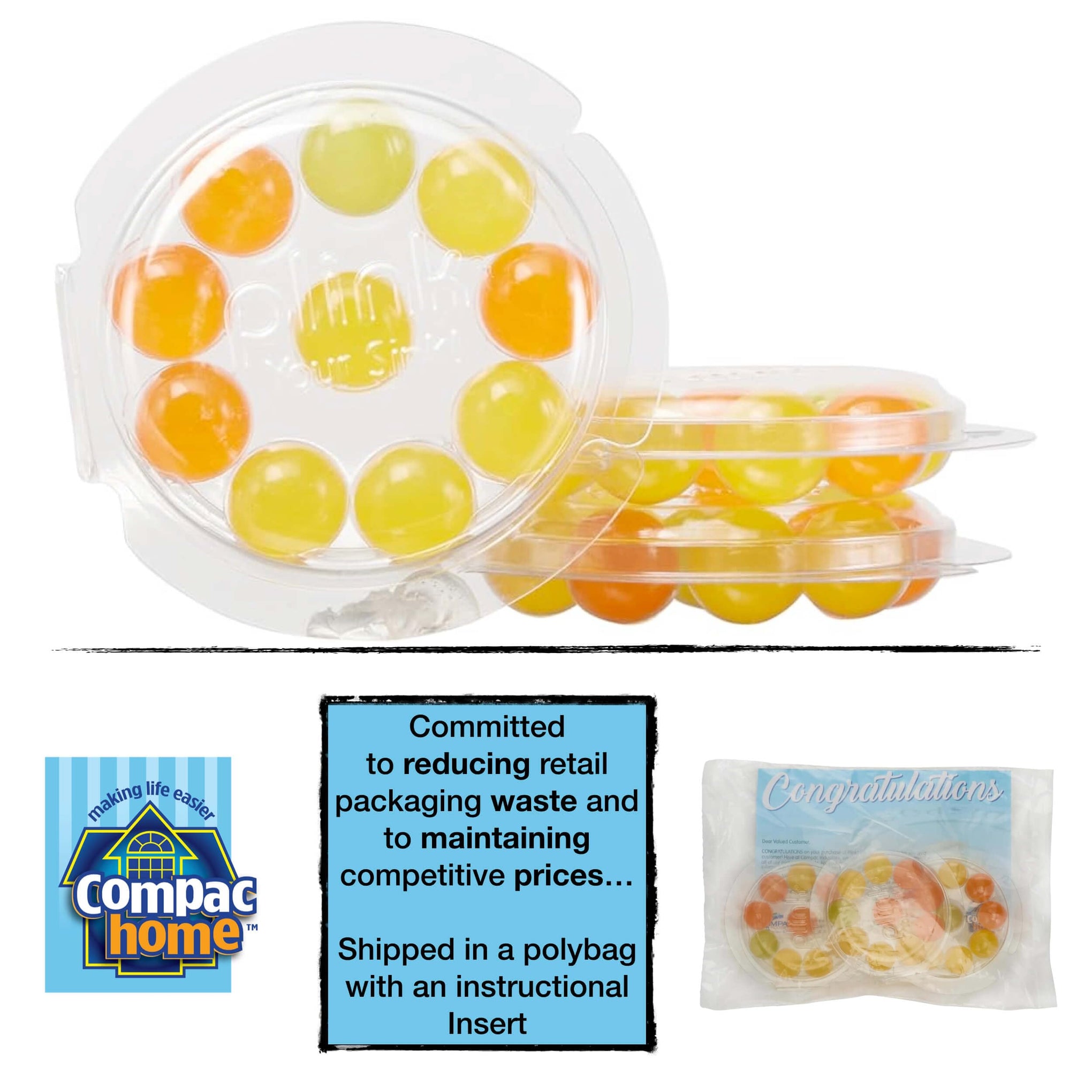 Plink Compac Garbage Disposal Cleaner (30 Count)