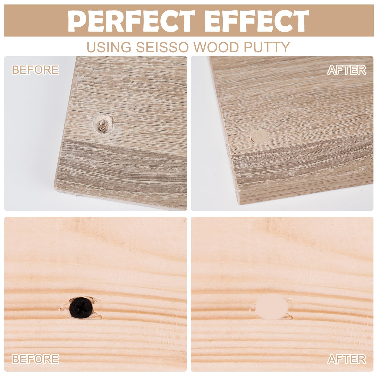 White Oak Wood Filler Paintable (7.05 Ounce)