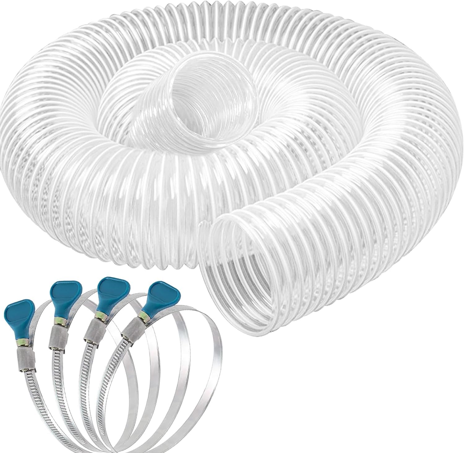 4" x 10' PVC Dust Collection Hose