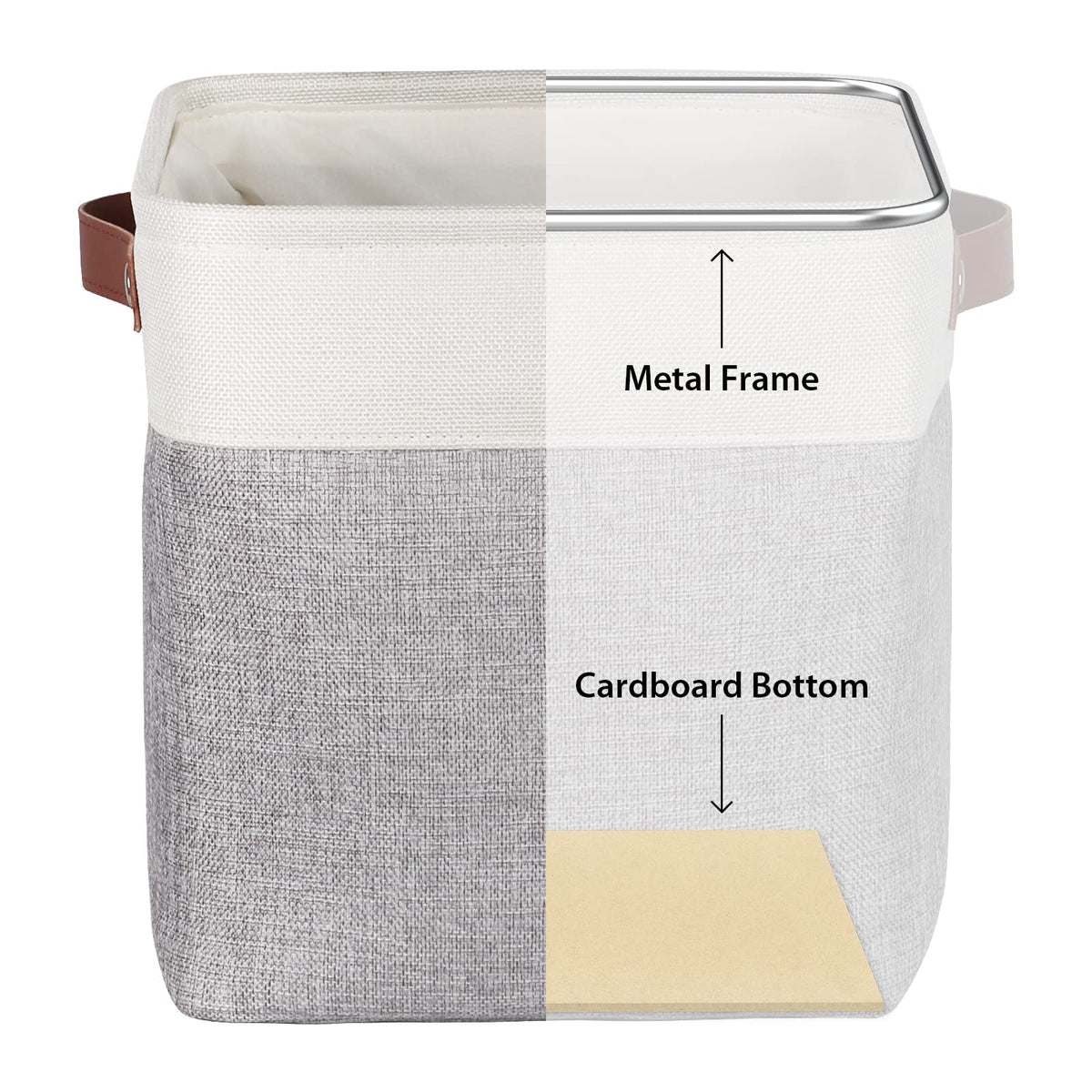Fabric Cube Storage Bins (4 Count)