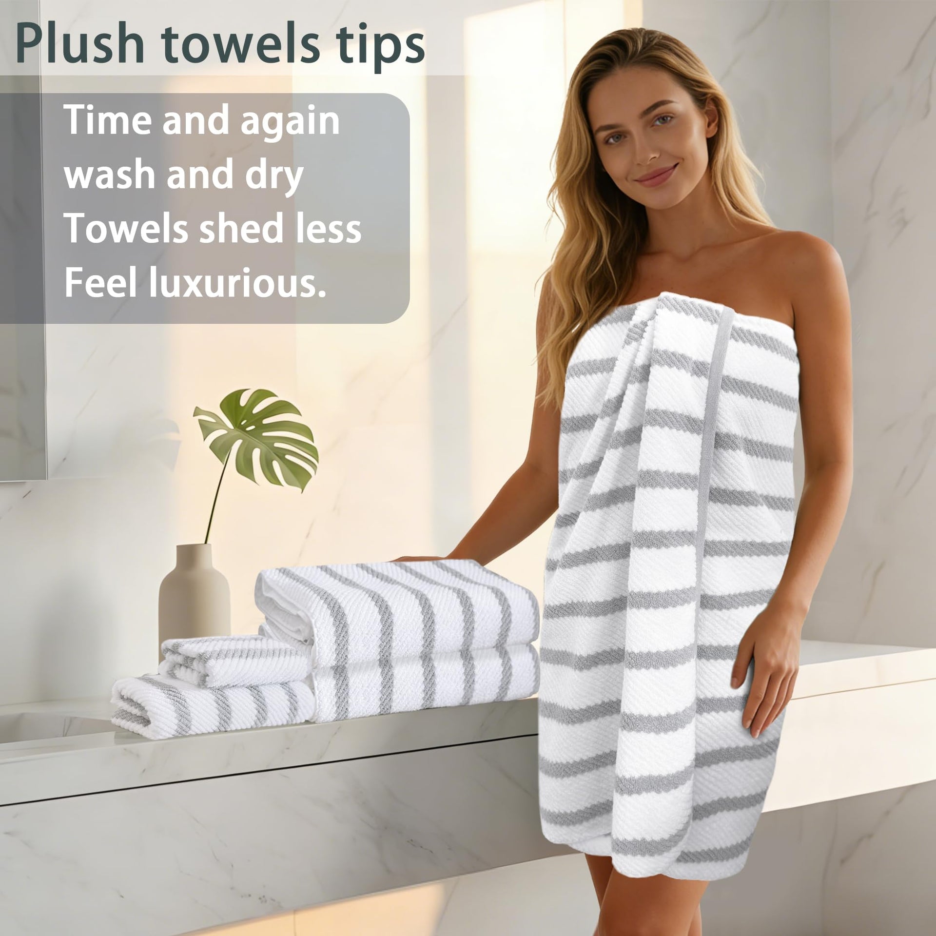 6PC Towel Set (6 Count)