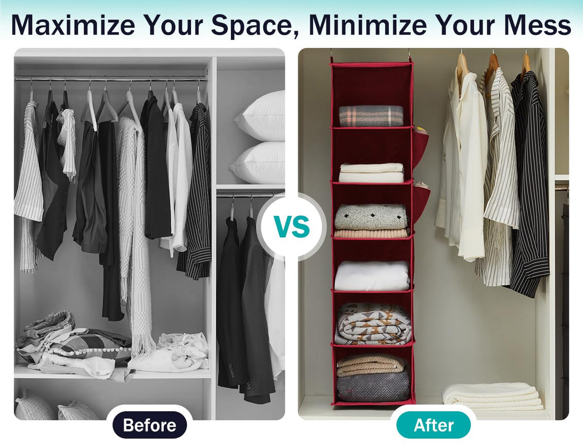 Hanging Closet Organizer and Storage