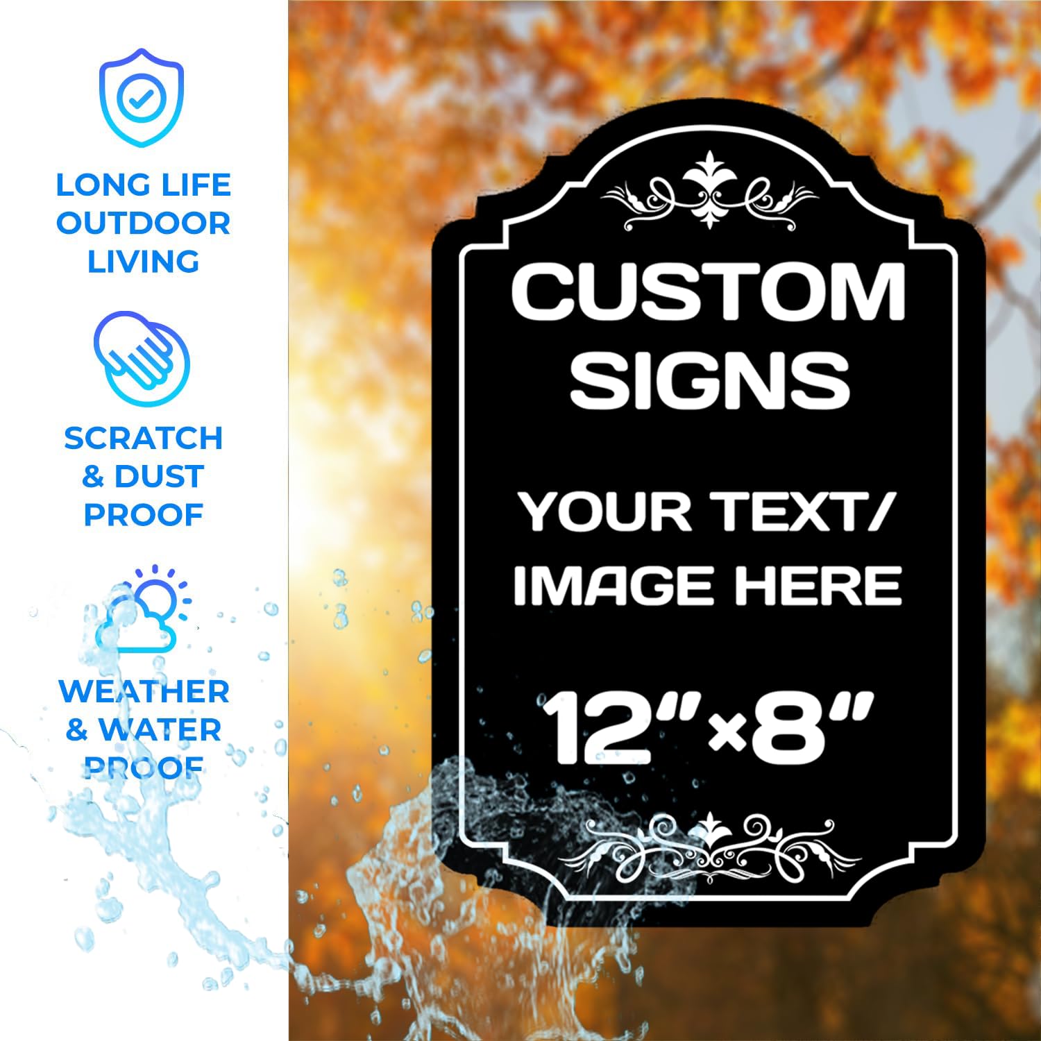 custom garden signs