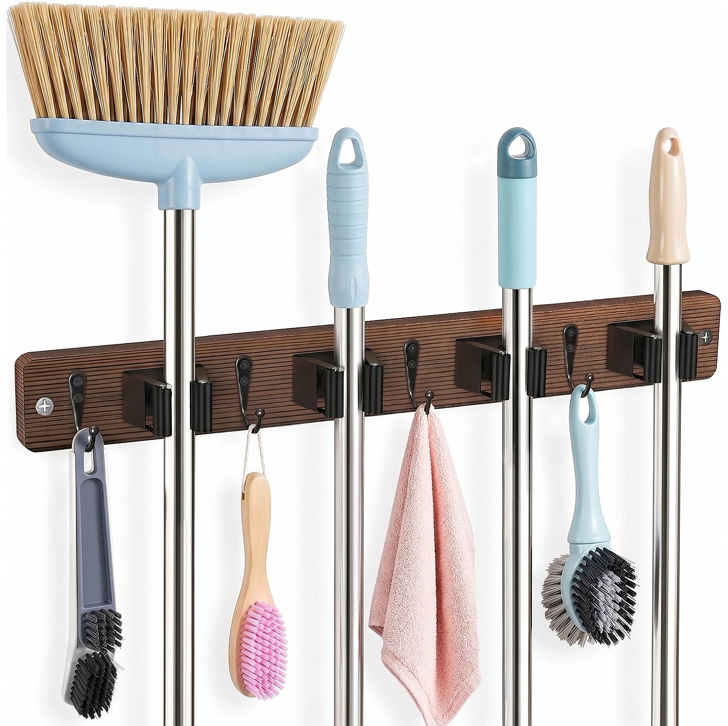 Broom Holder Wall Mount