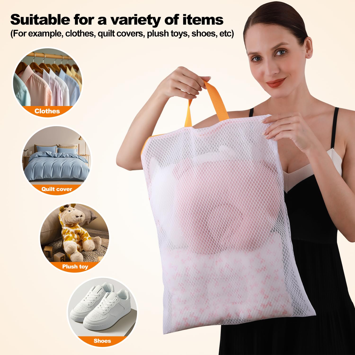 Laundry Bags Mesh Wash Bag (2 Count)